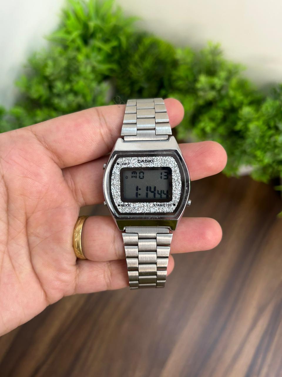 CASIO VINATGE SILVER CHAIN