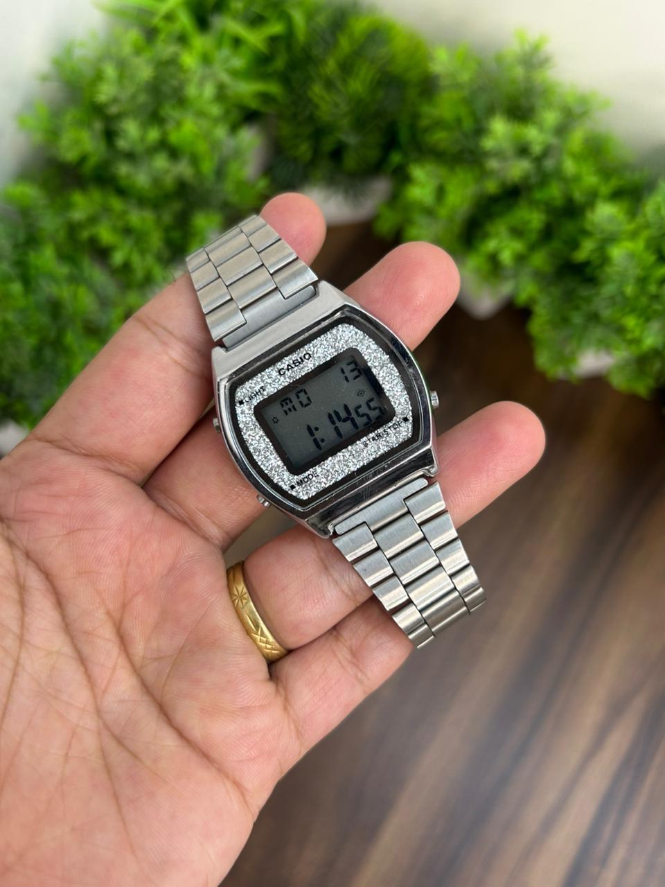 CASIO VINATGE SILVER CHAIN