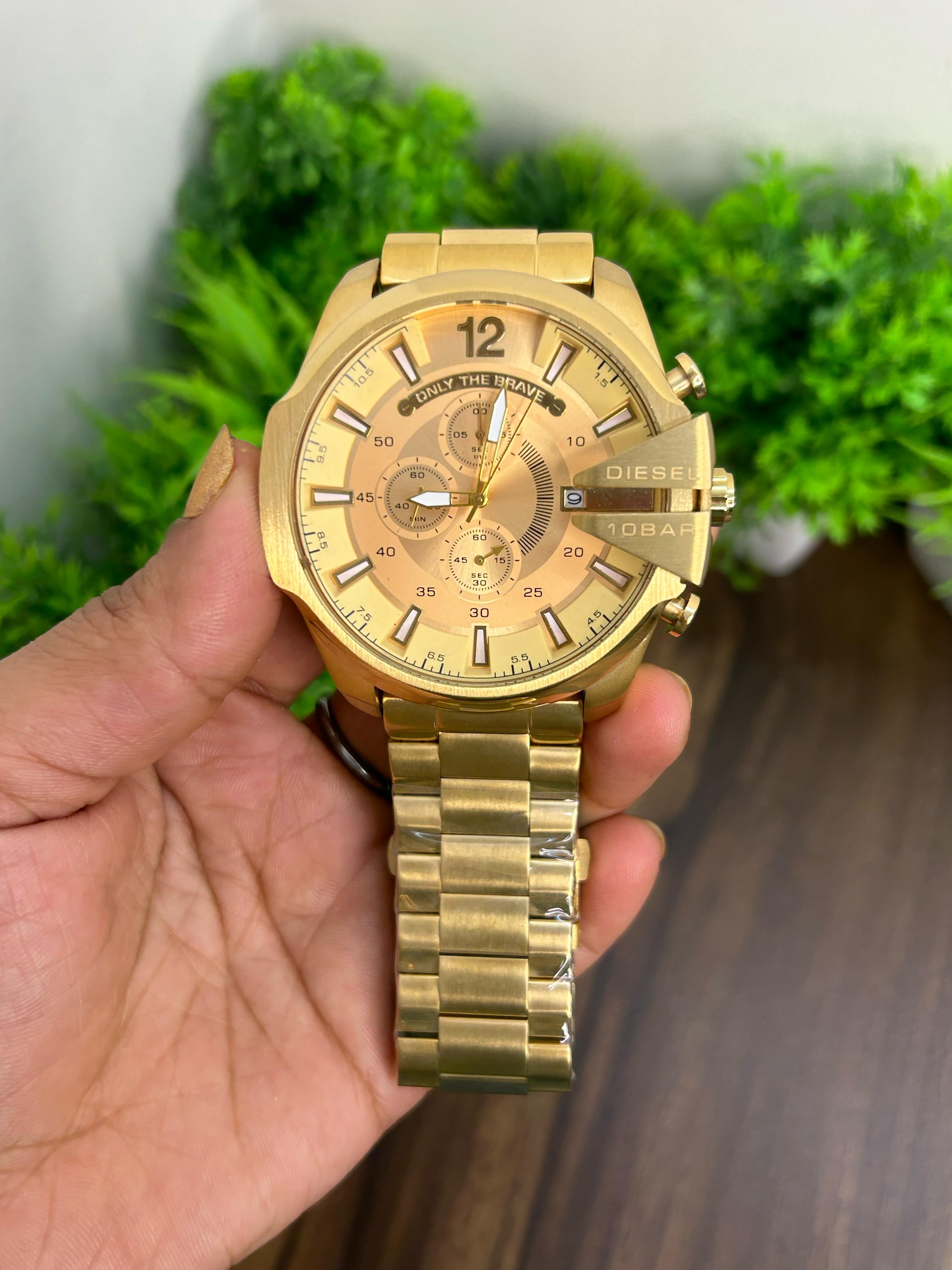DIESEL 10 BAR ALL GOLD