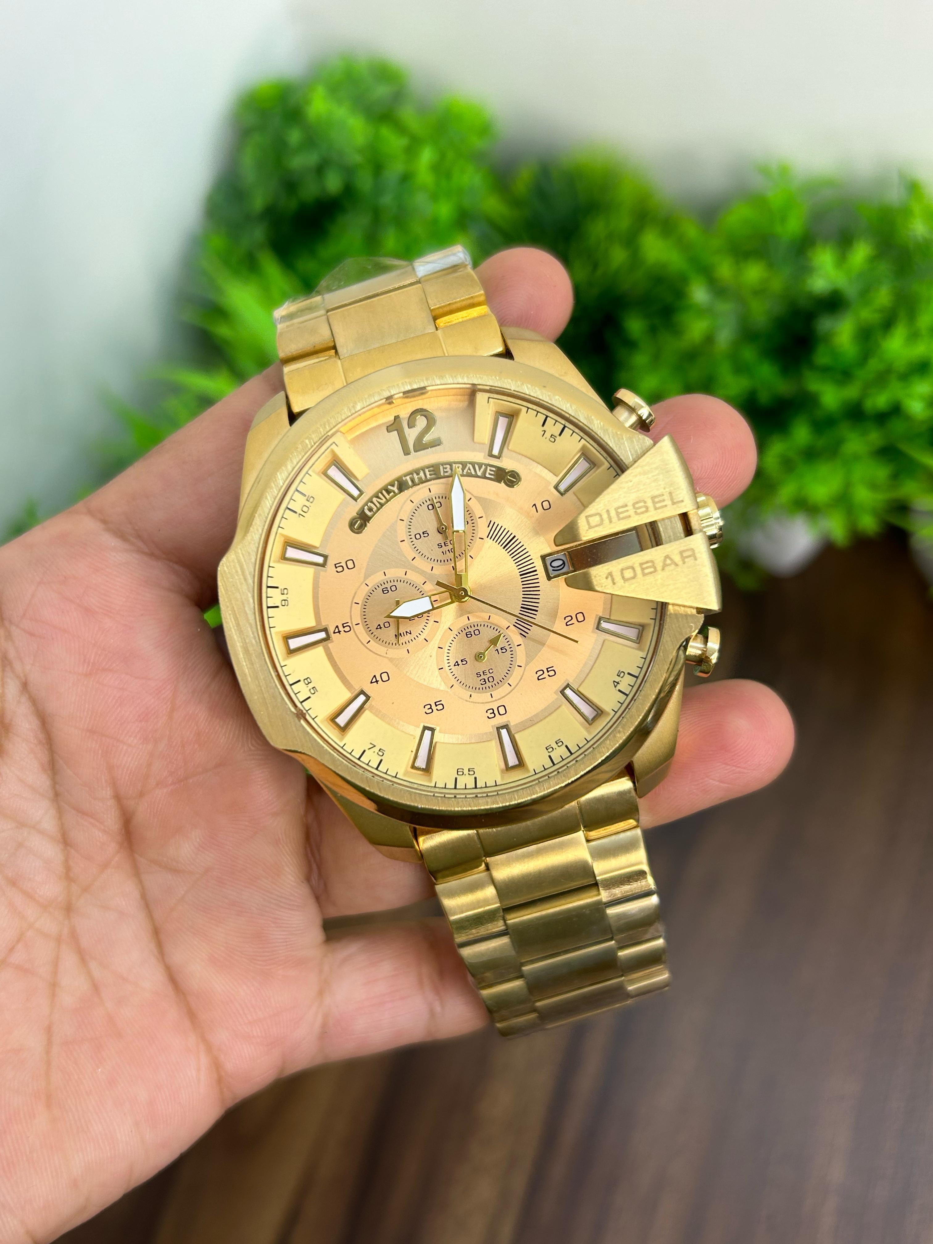 DIESEL 10 BAR ALL GOLD