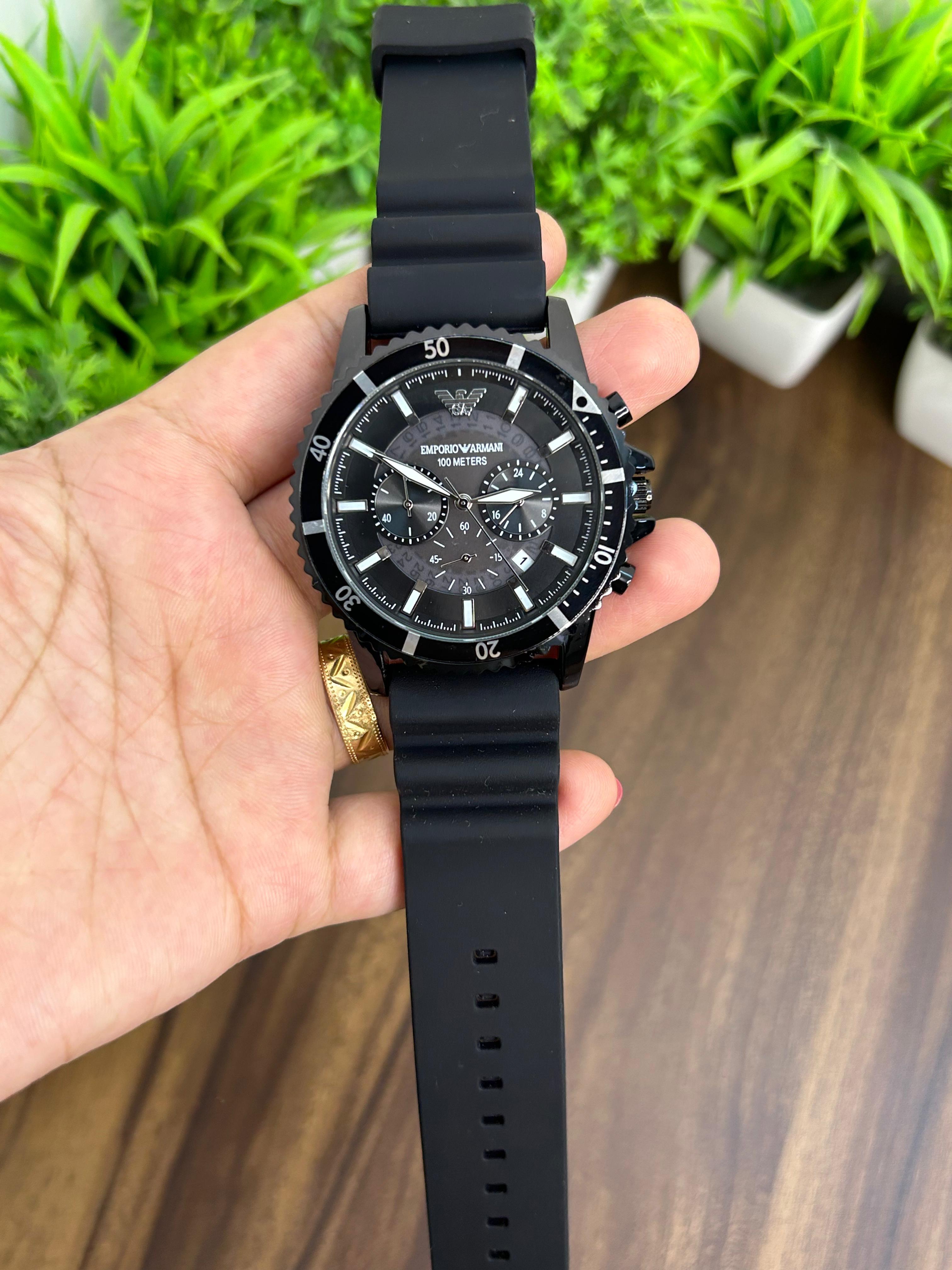 EMPORIO ARMANI ALL BLACK