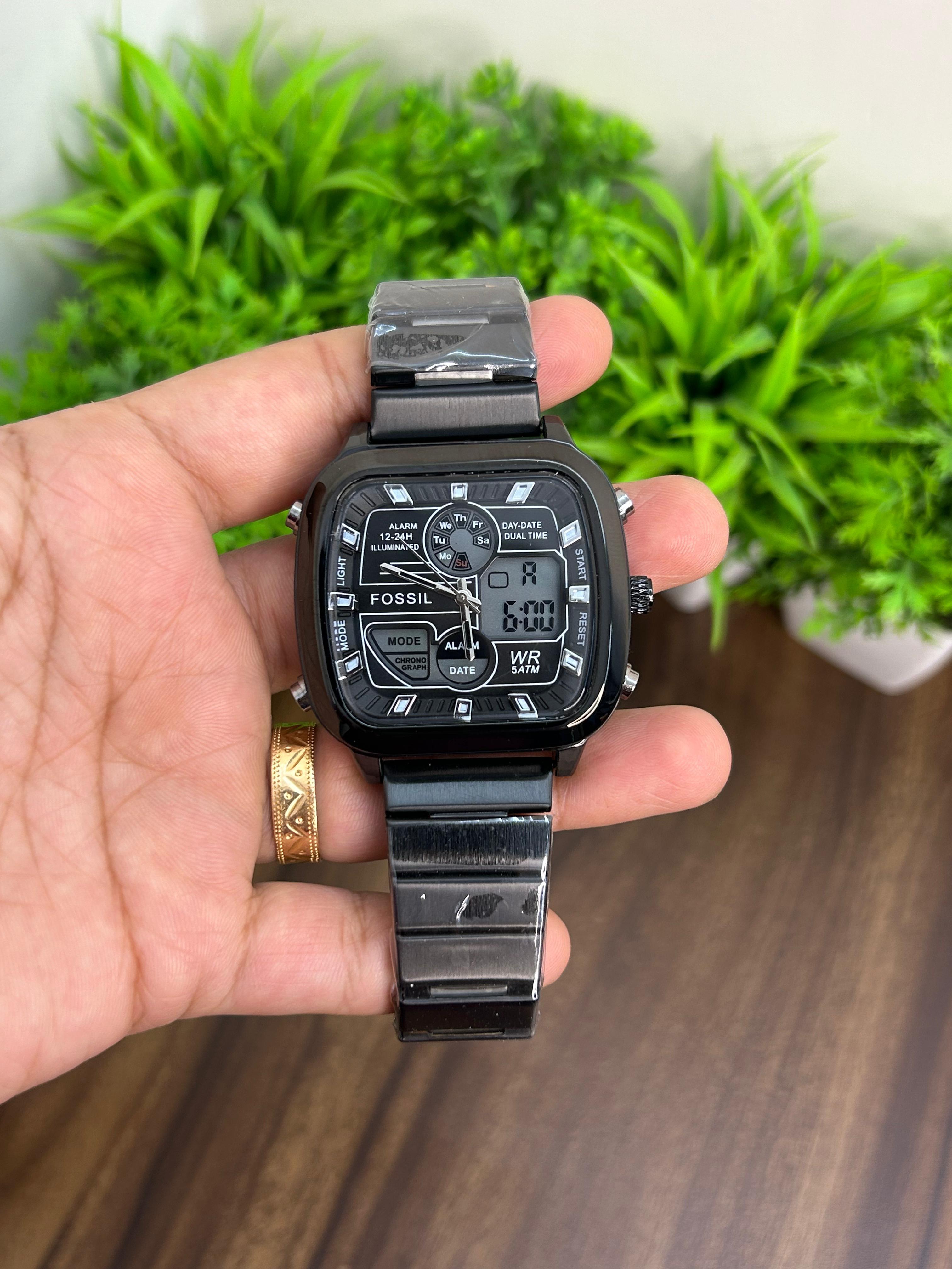 Fossil Digital Analog Premium Men's Watch