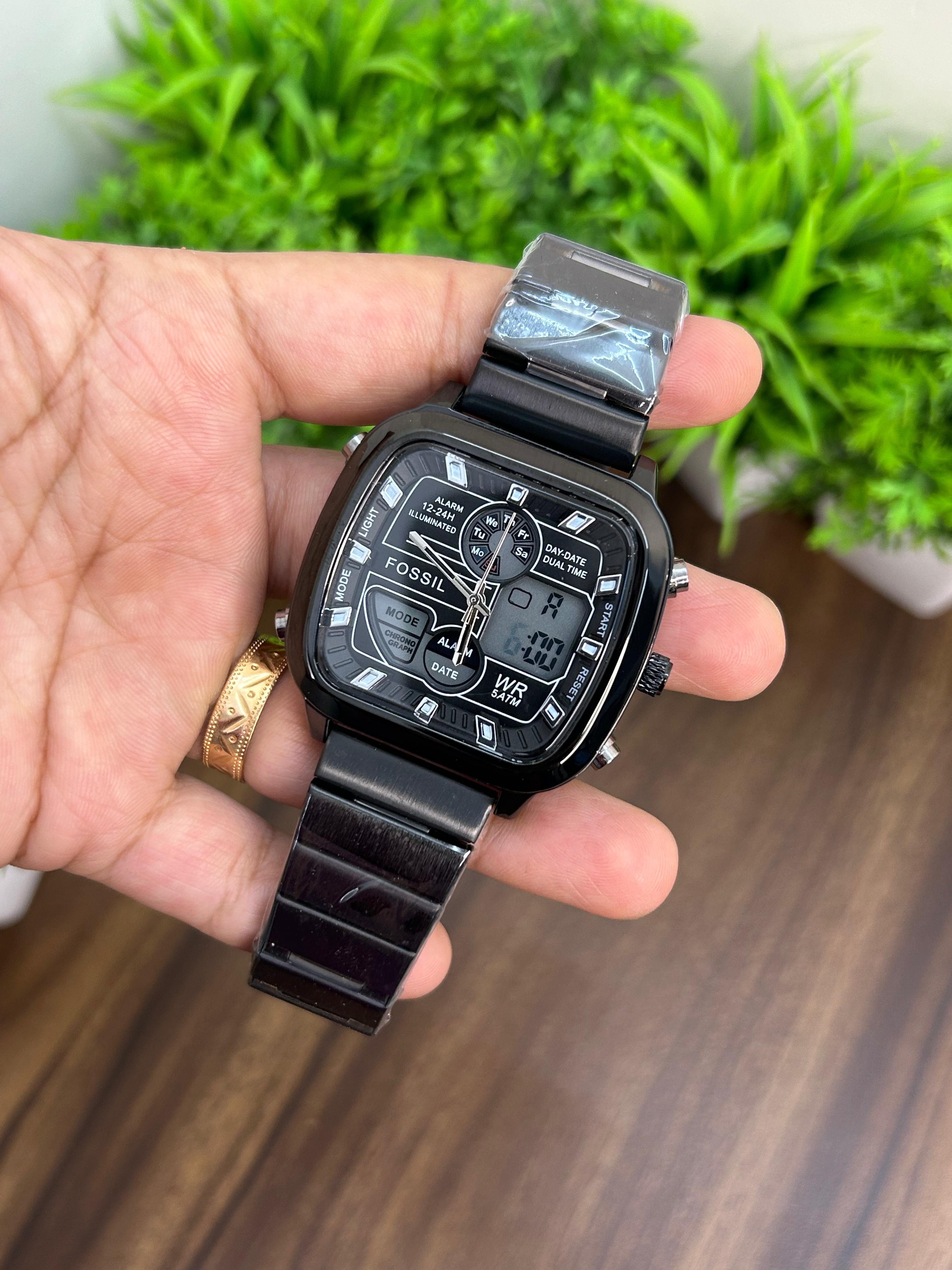 Fossil Digital Analog Premium Men's Watch