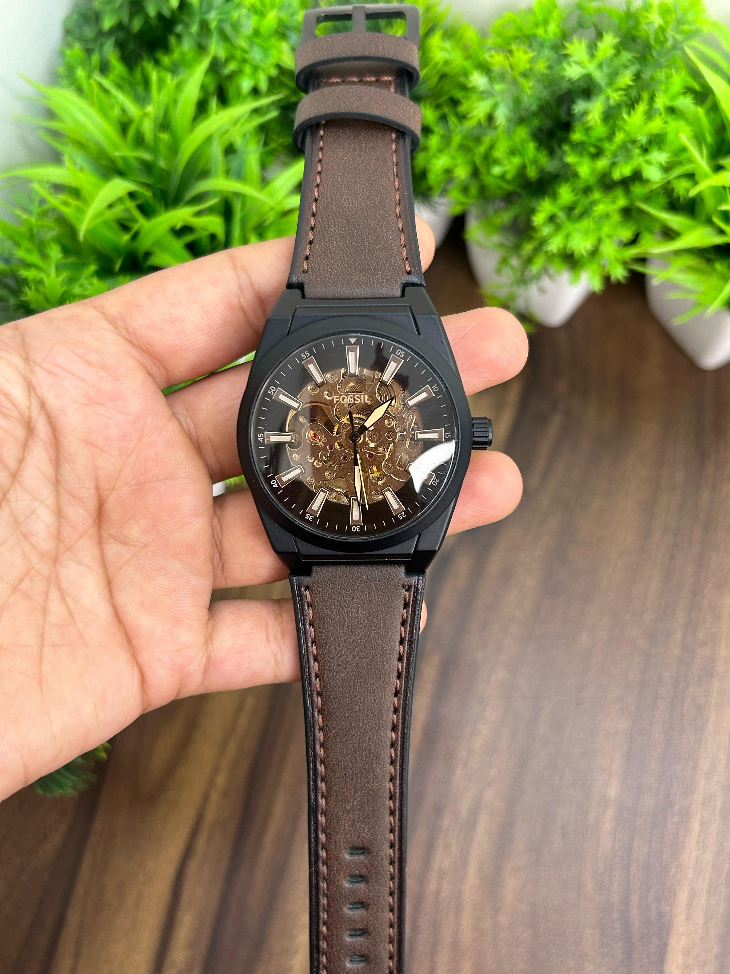 FOSSIL SKELETON DIAL AUTOMATIC 38025
