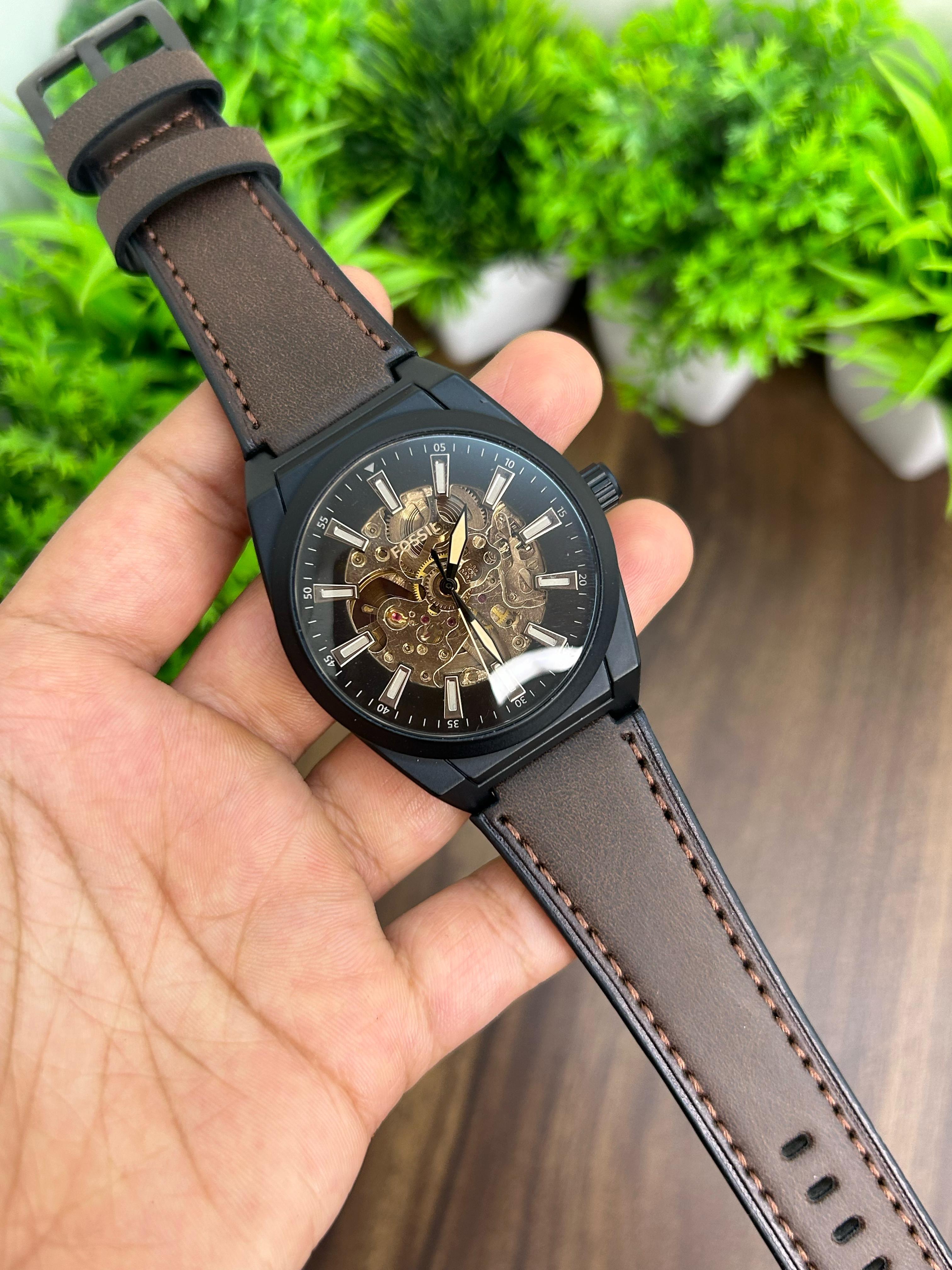 FOSSIL SKELETON DIAL AUTOMATIC 38025