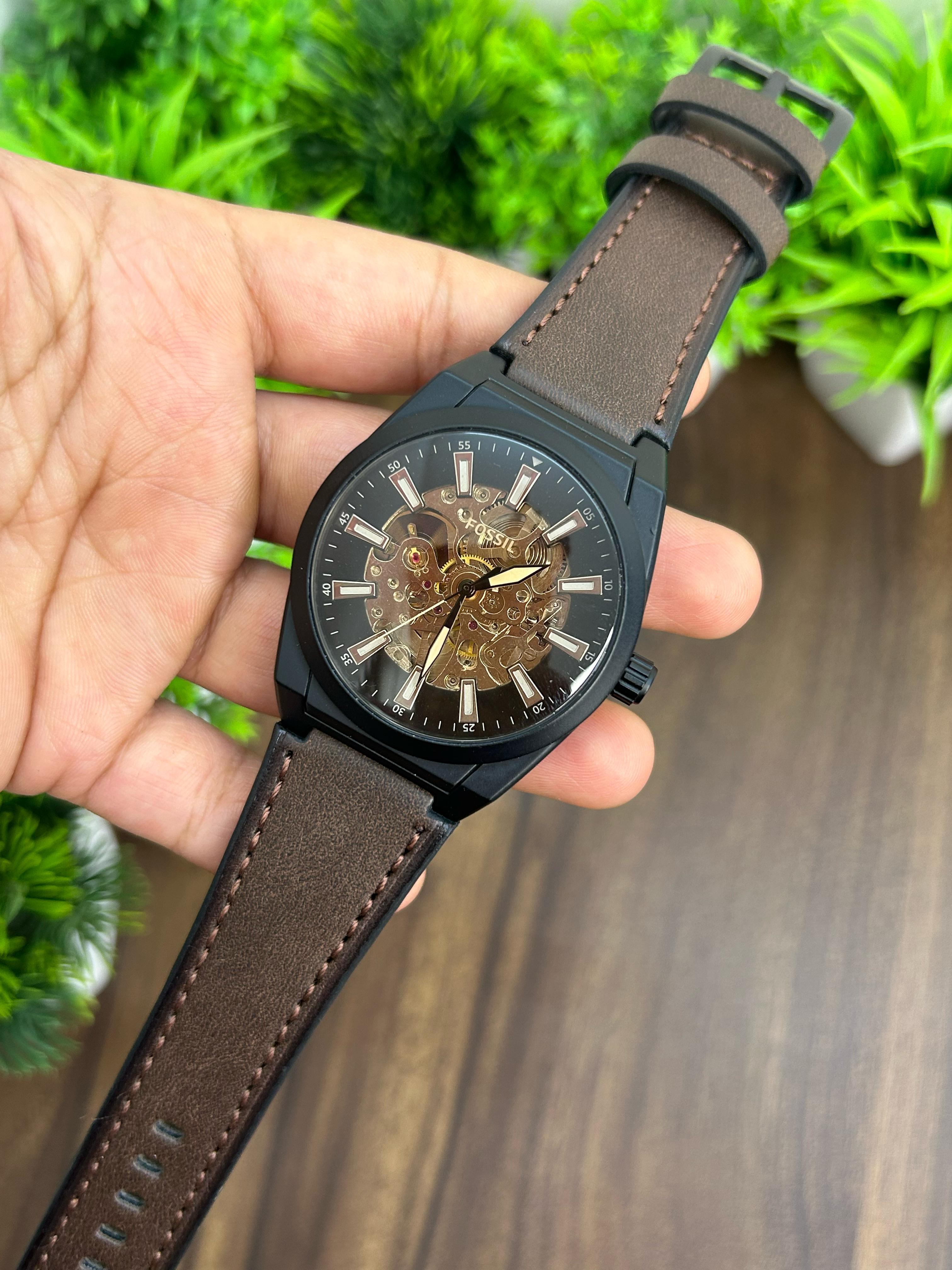 FOSSIL SKELETON DIAL AUTOMATIC 38025