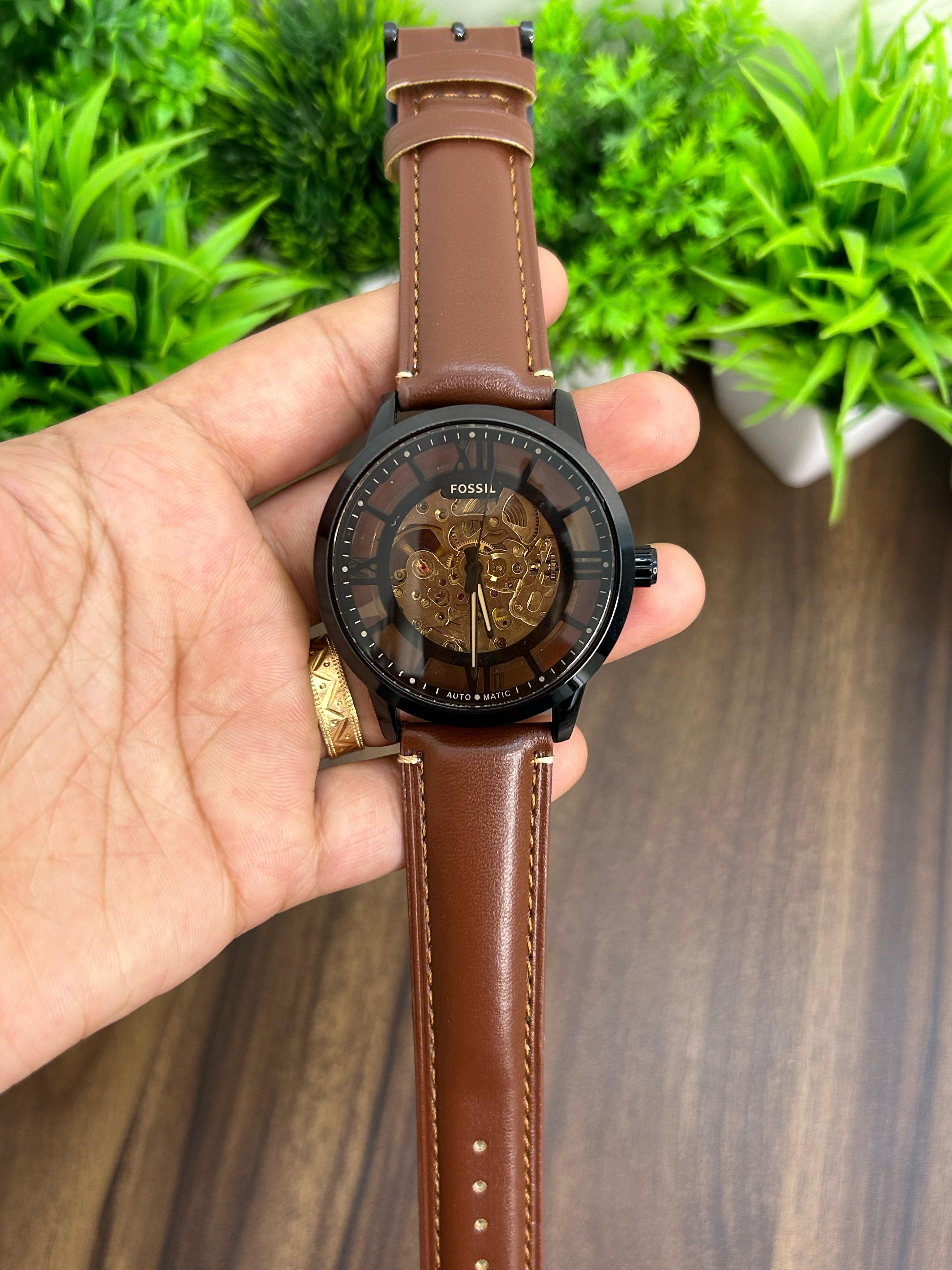 FOSSIL SKELETON DIAL AUTOMATIC 38026