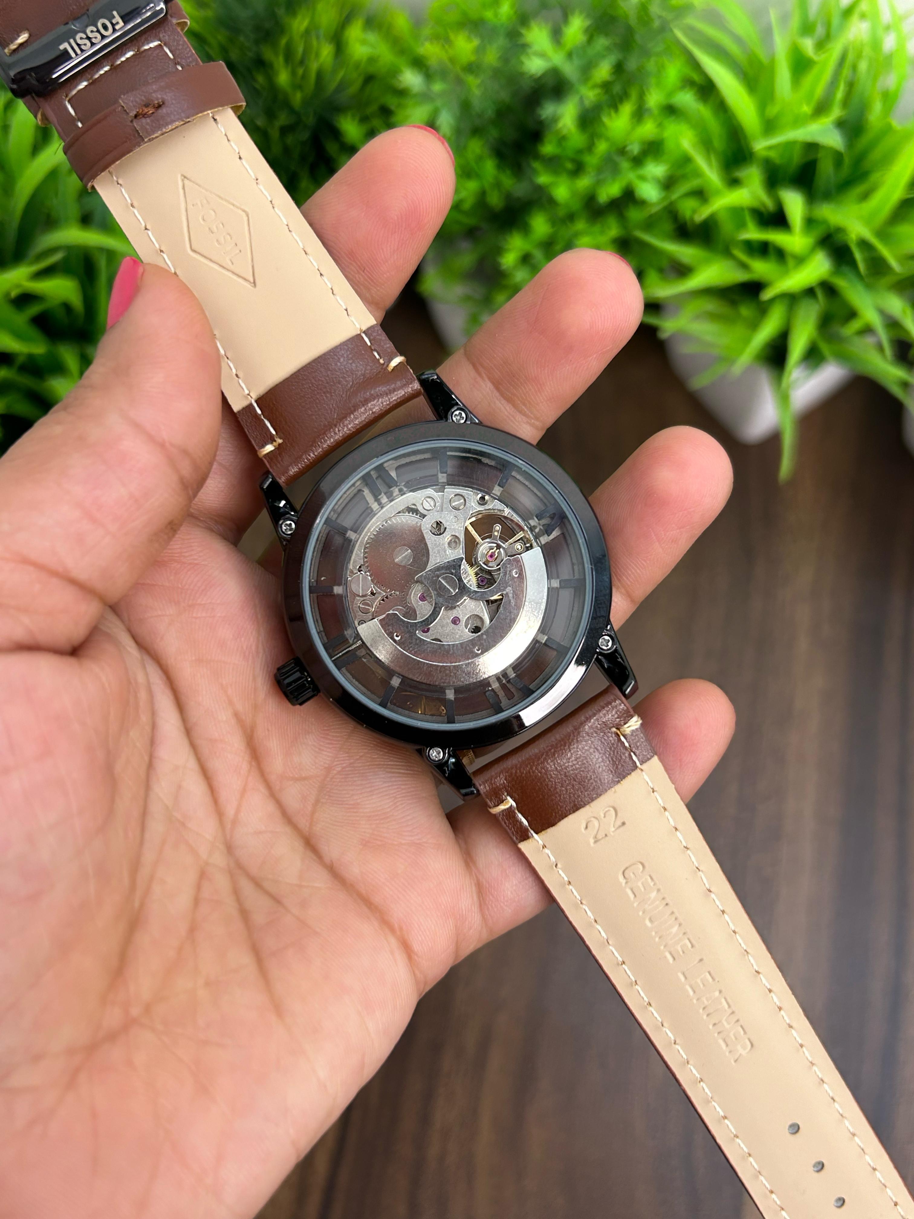 FOSSIL SKELETON DIAL AUTOMATIC 38026