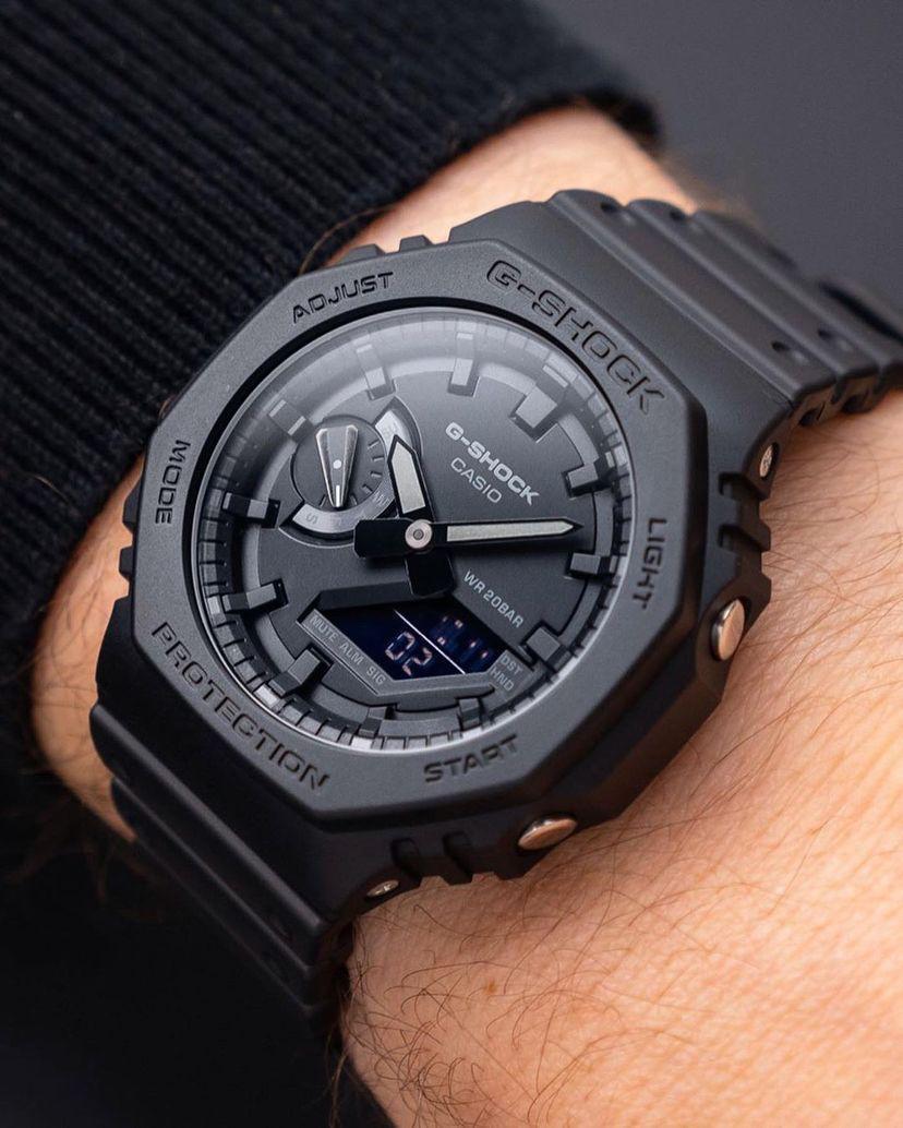GSHOCK GA2100-1A ALL BLACK