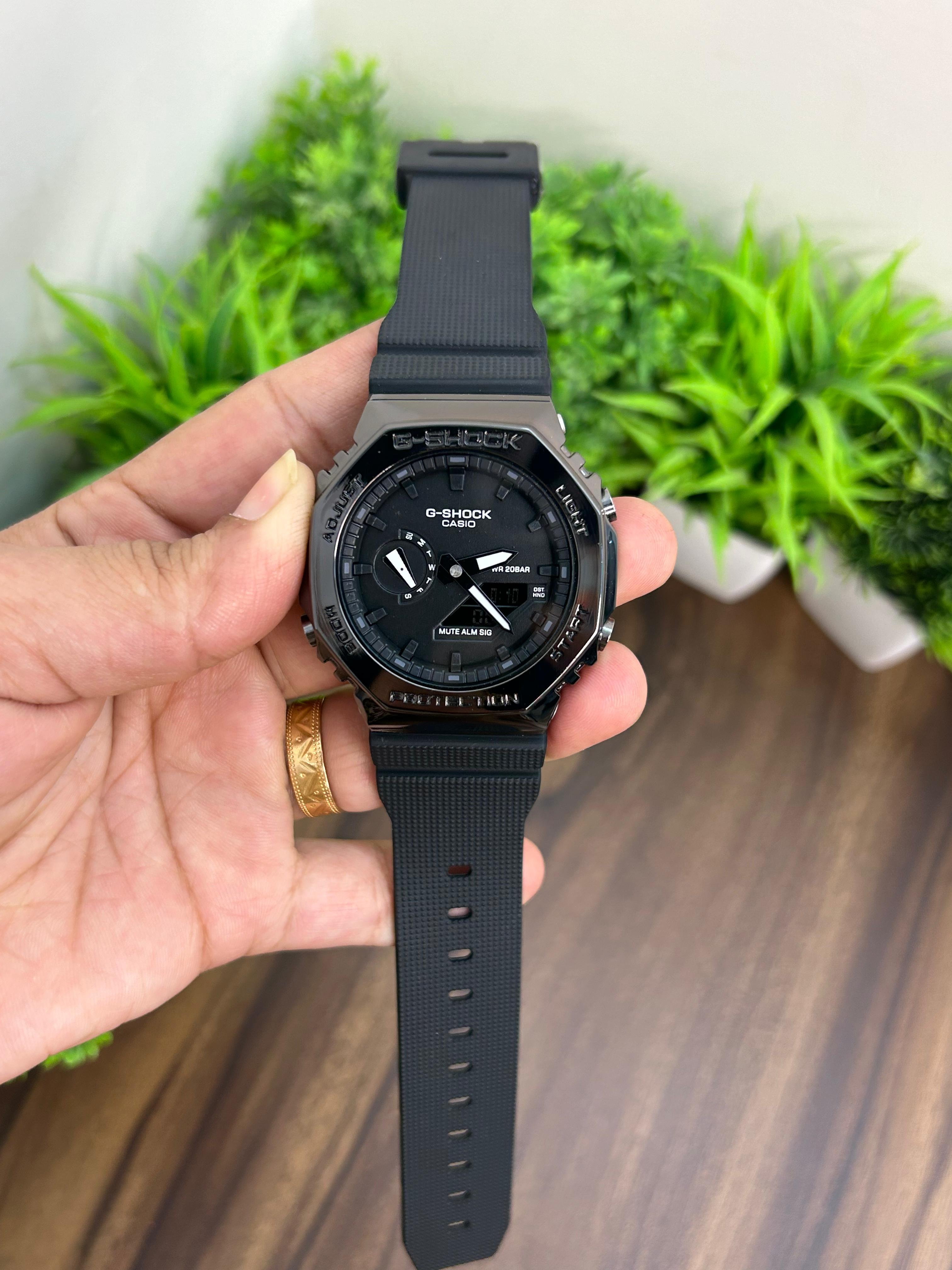 GSHOCK GM-2100 ALL BLACK