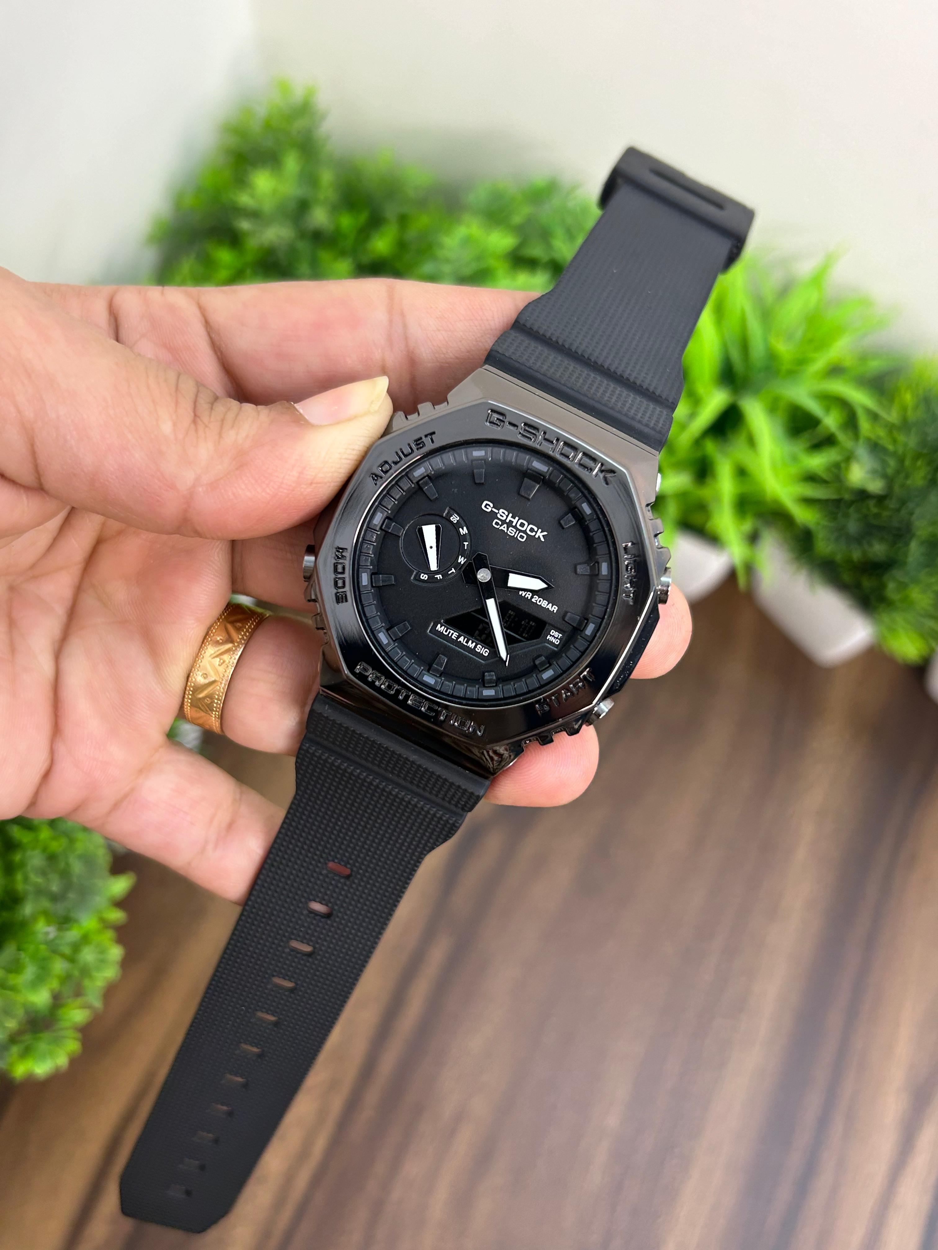 GSHOCK GM-2100 ALL BLACK