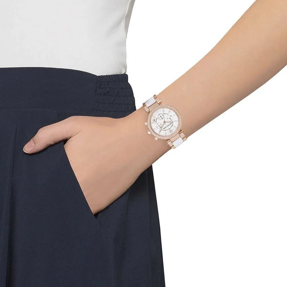 MK CHRONOGRAPH, MK5774 WHITE