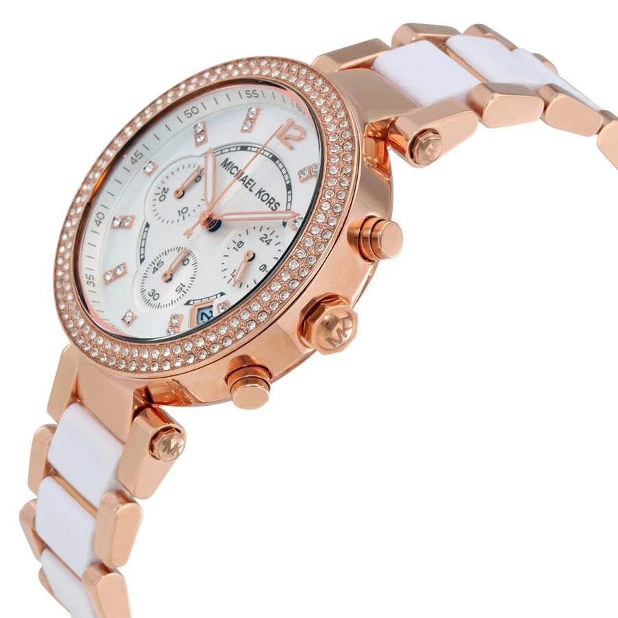 MK CHRONOGRAPH, MK5774 WHITE