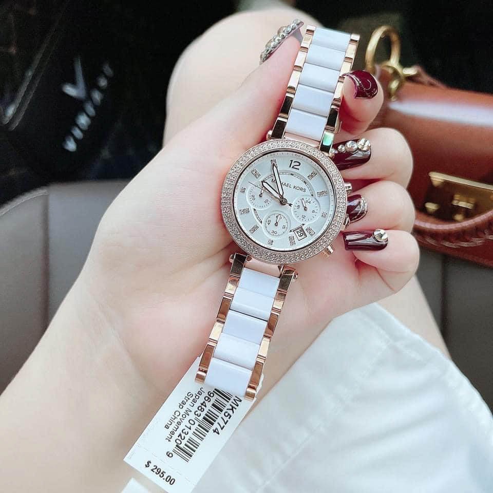 MK CHRONOGRAPH, MK5774 WHITE