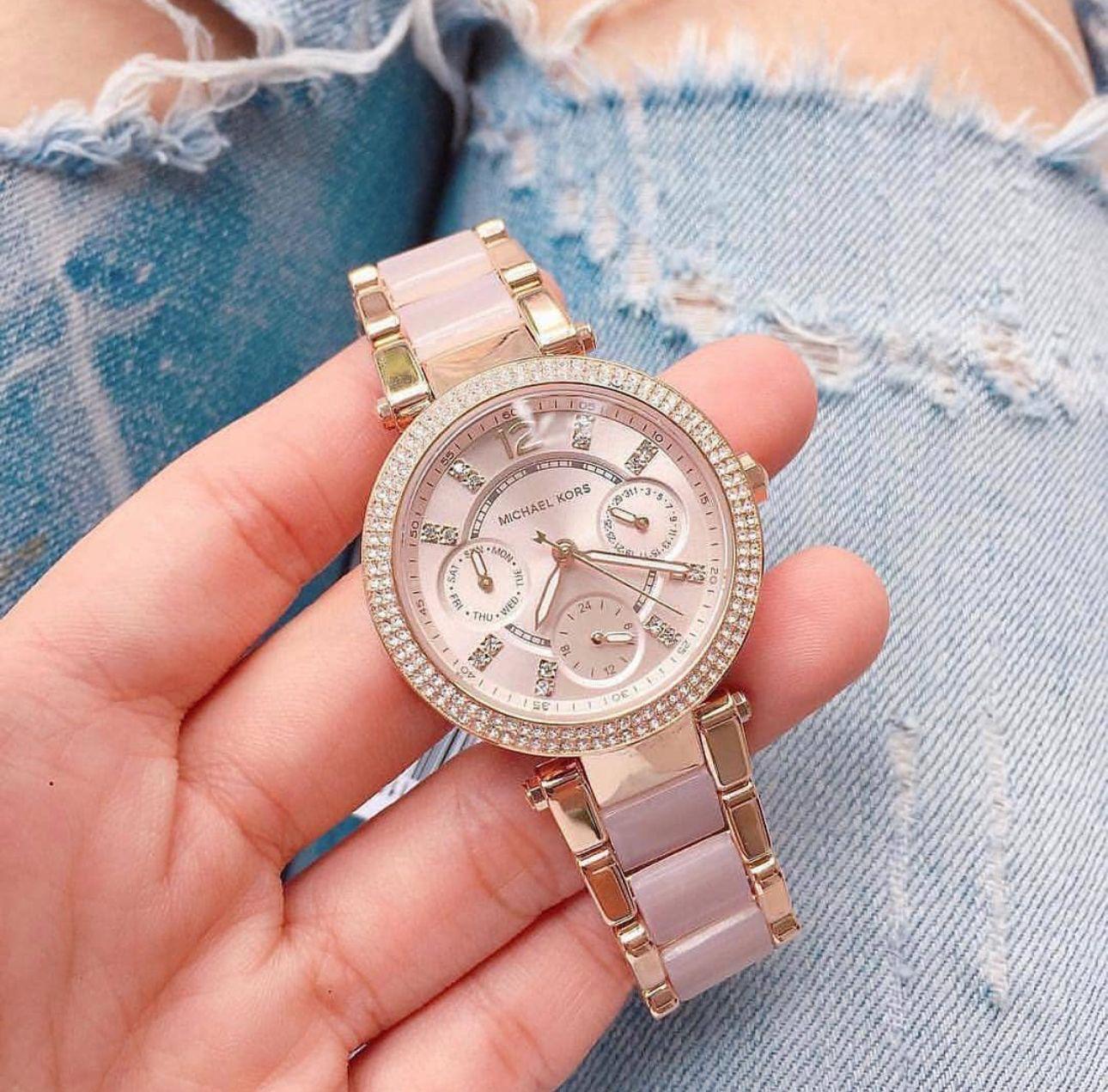 MK LADIES WATCH MK6326 PINK