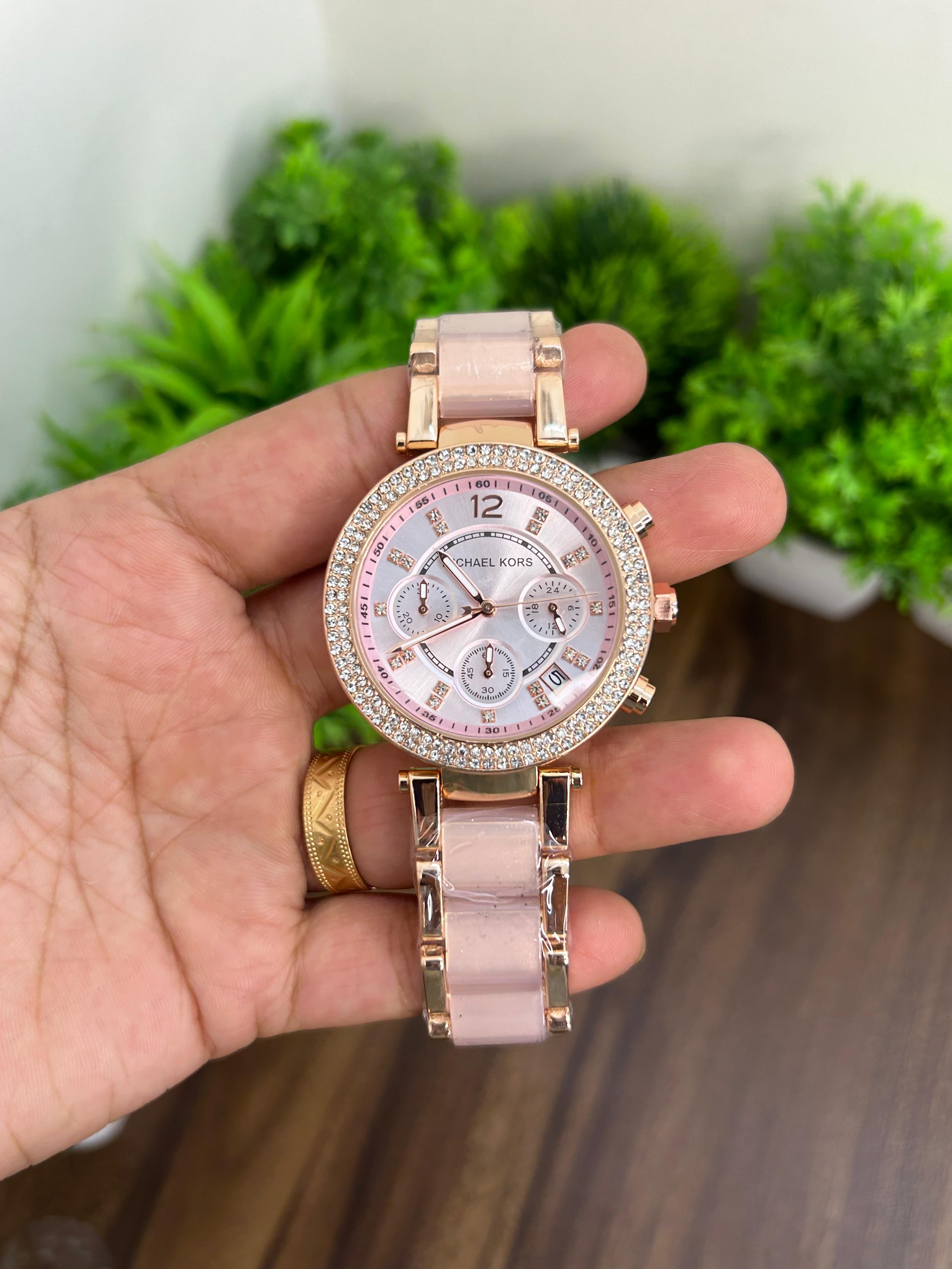 MK LADIES WATCH MK6326 PINK