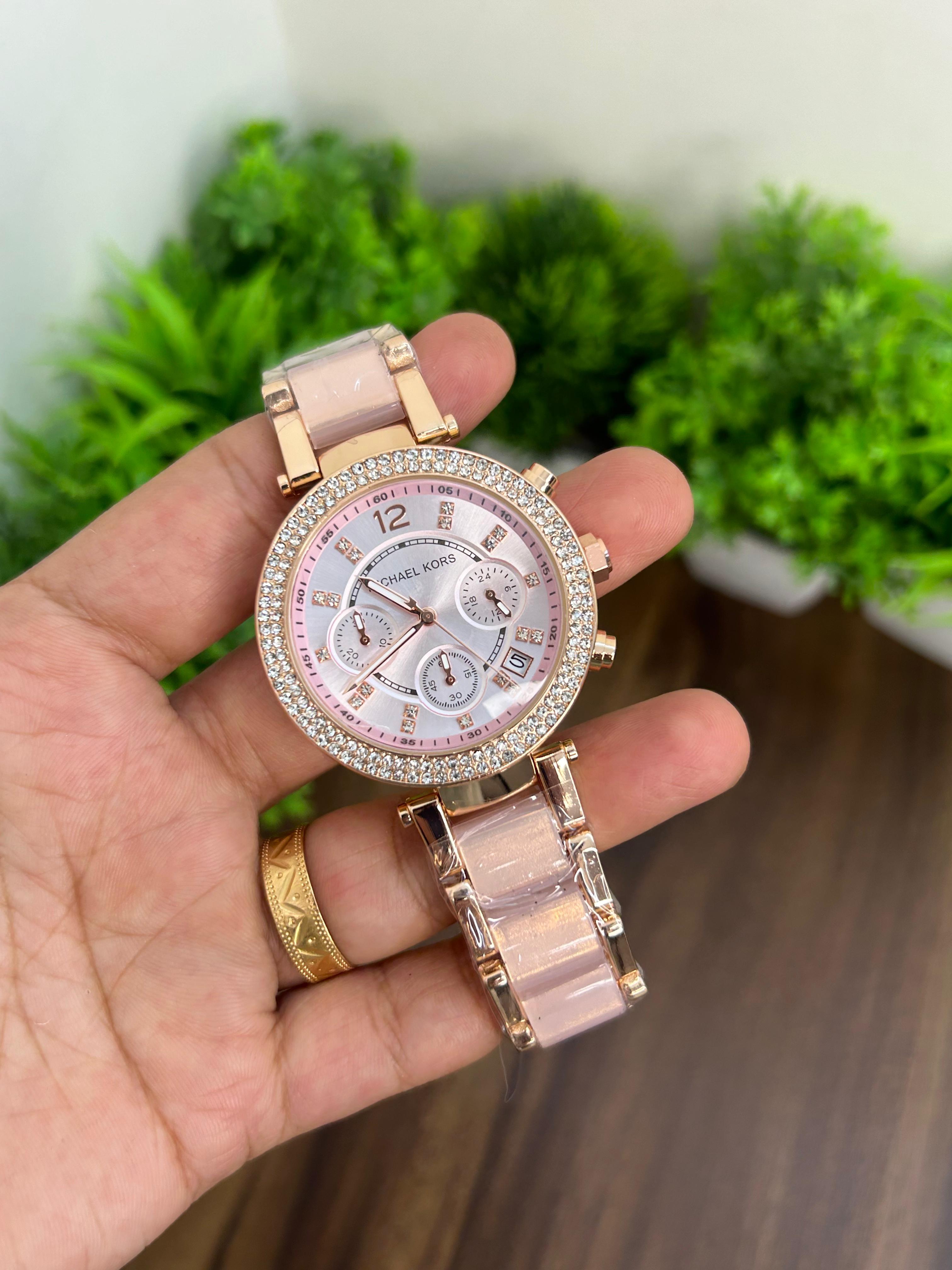 MK LADIES WATCH MK6326 PINK