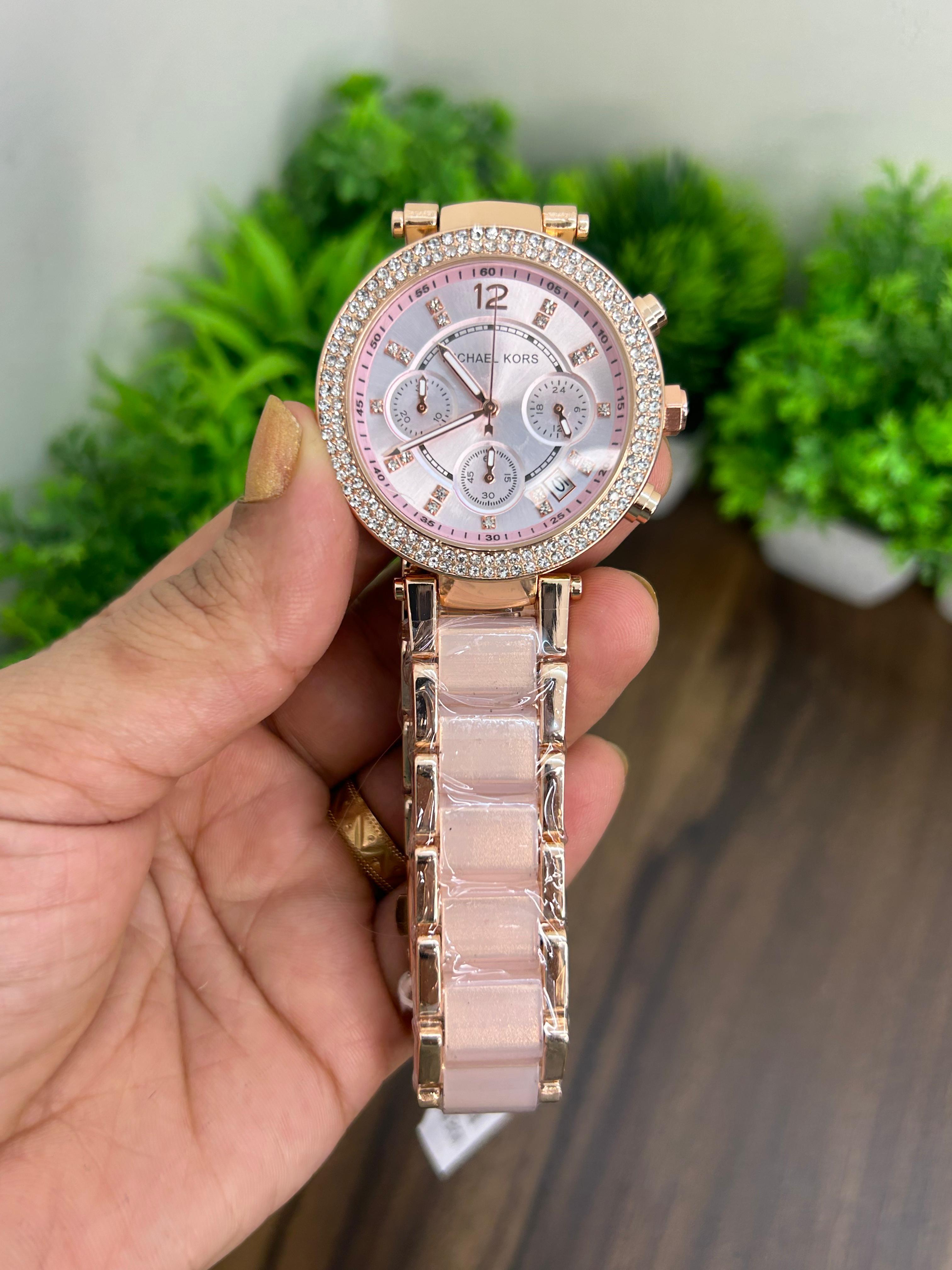 MK LADIES WATCH MK6326 PINK