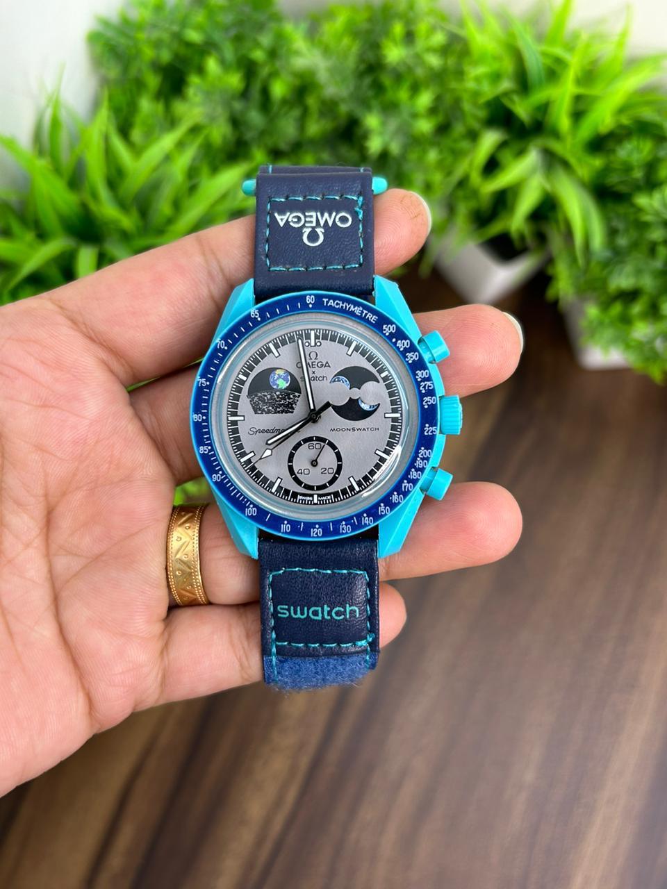 OMEGA X SWATCH BLUE