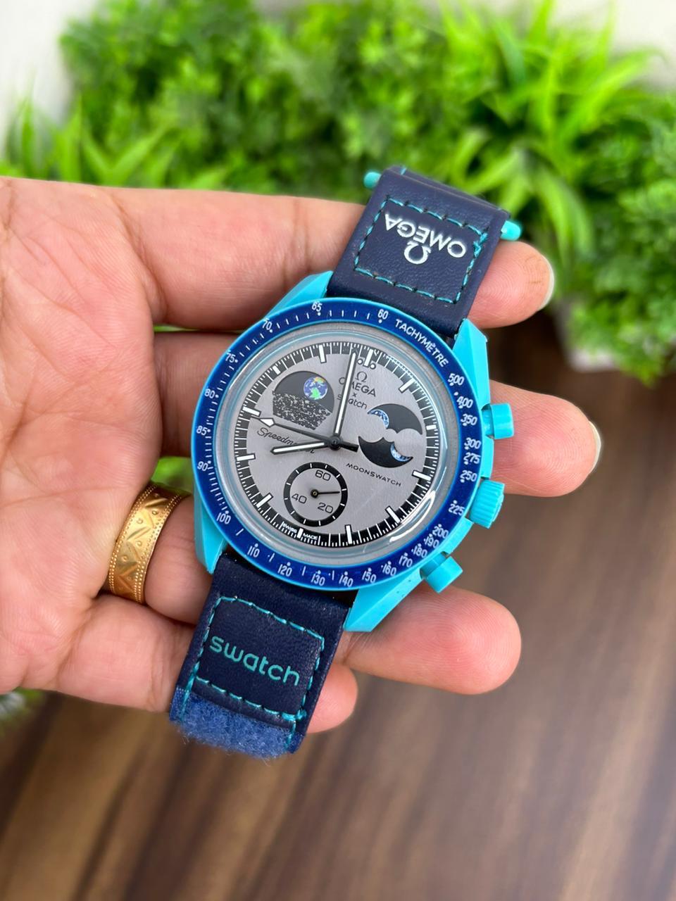 OMEGA X SWATCH BLUE