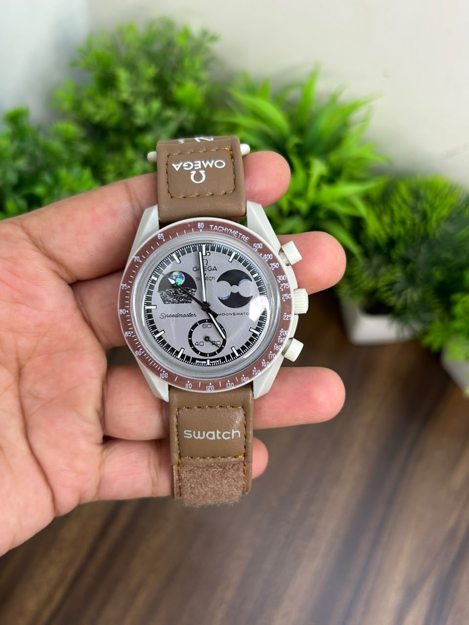 OMEGA X SWATCH, BROWN