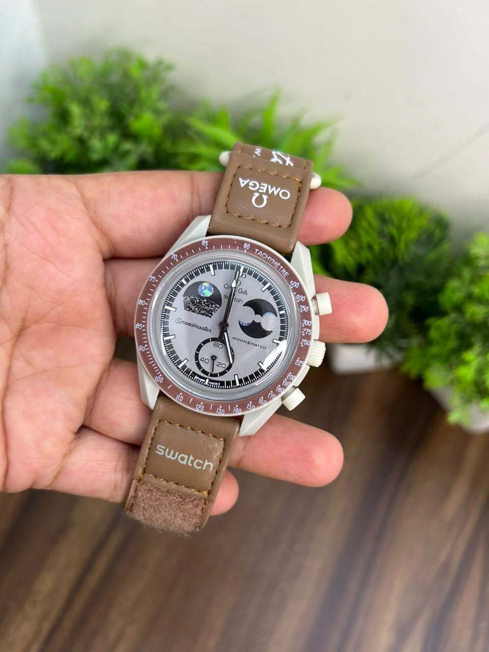 OMEGA X SWATCH, BROWN