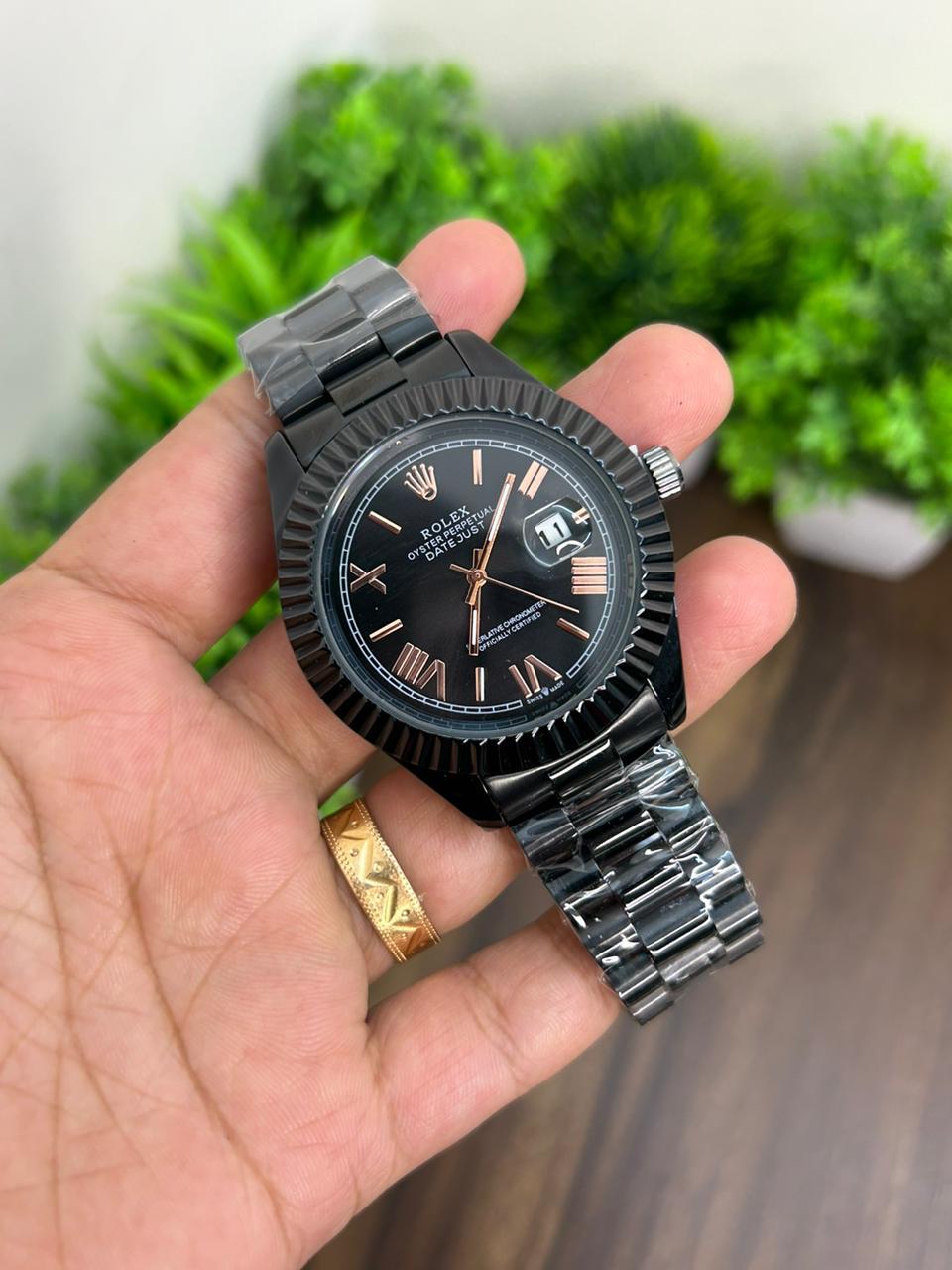 ROLEX QUARTZ, ALL BLACK