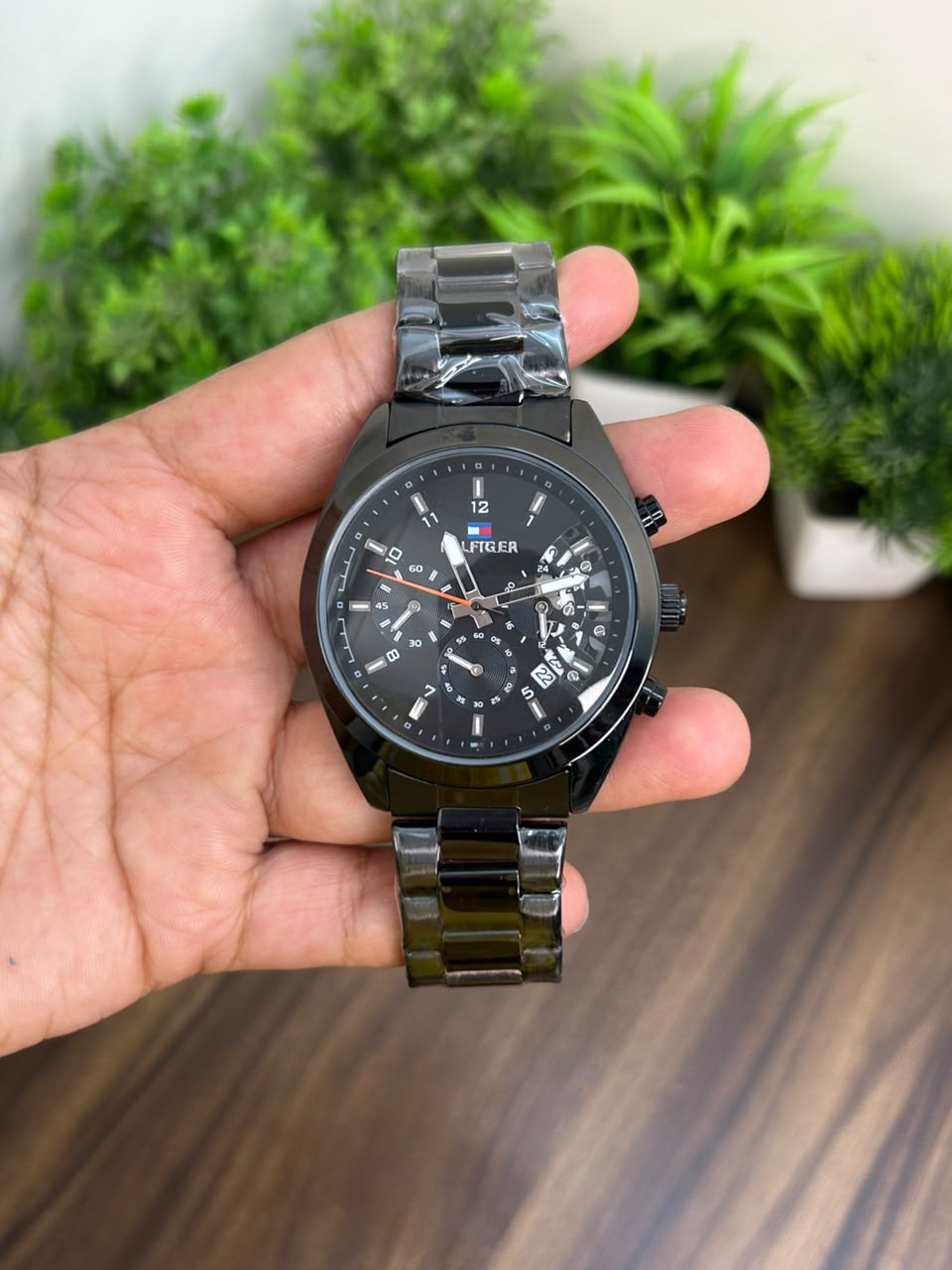 TOMMY CHRONOGRAPH, ALL BLACK