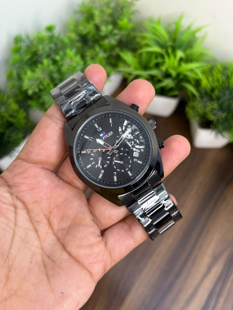 TOMMY CHRONOGRAPH, ALL BLACK