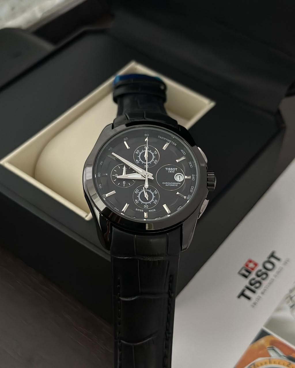TISSOT COUTURIER 1853, ALL BLACK