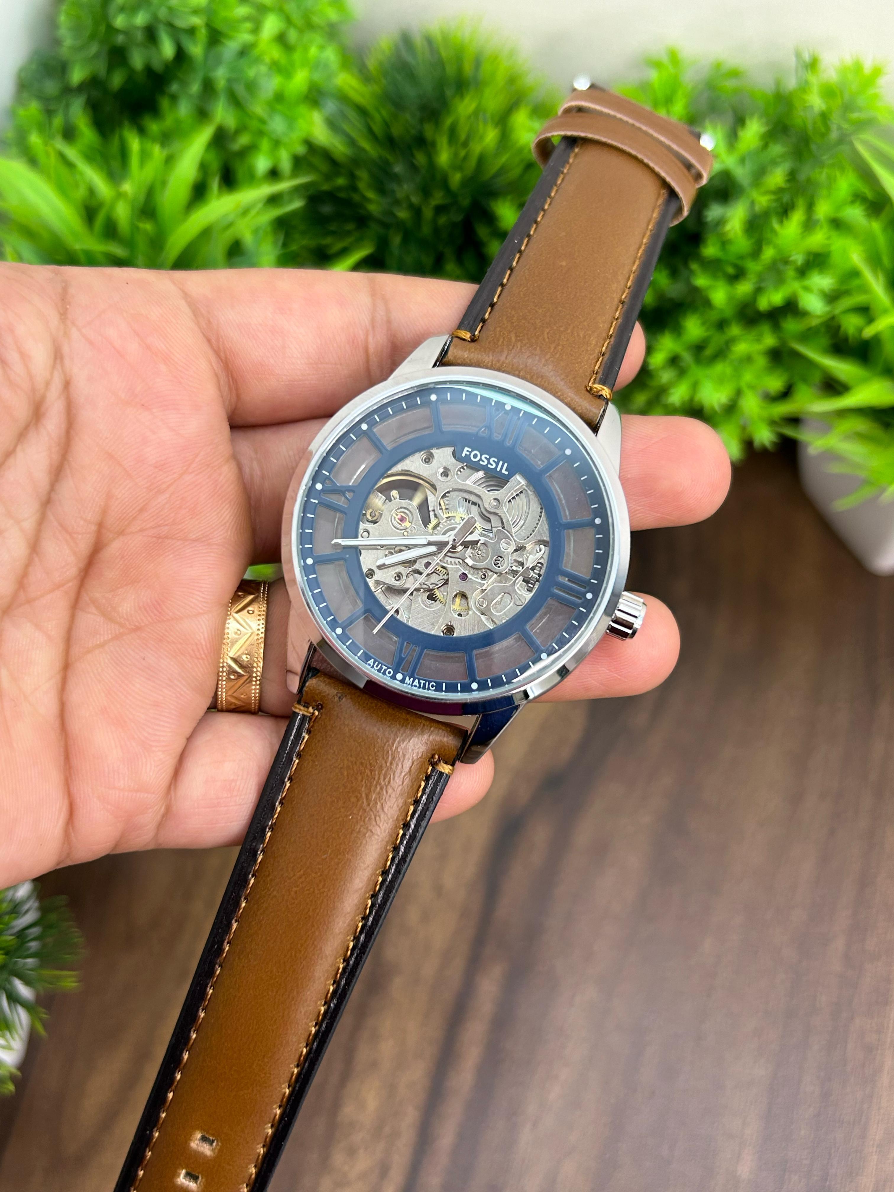 FOSSIL SKELETON DIAL AUTOMATIC 38023