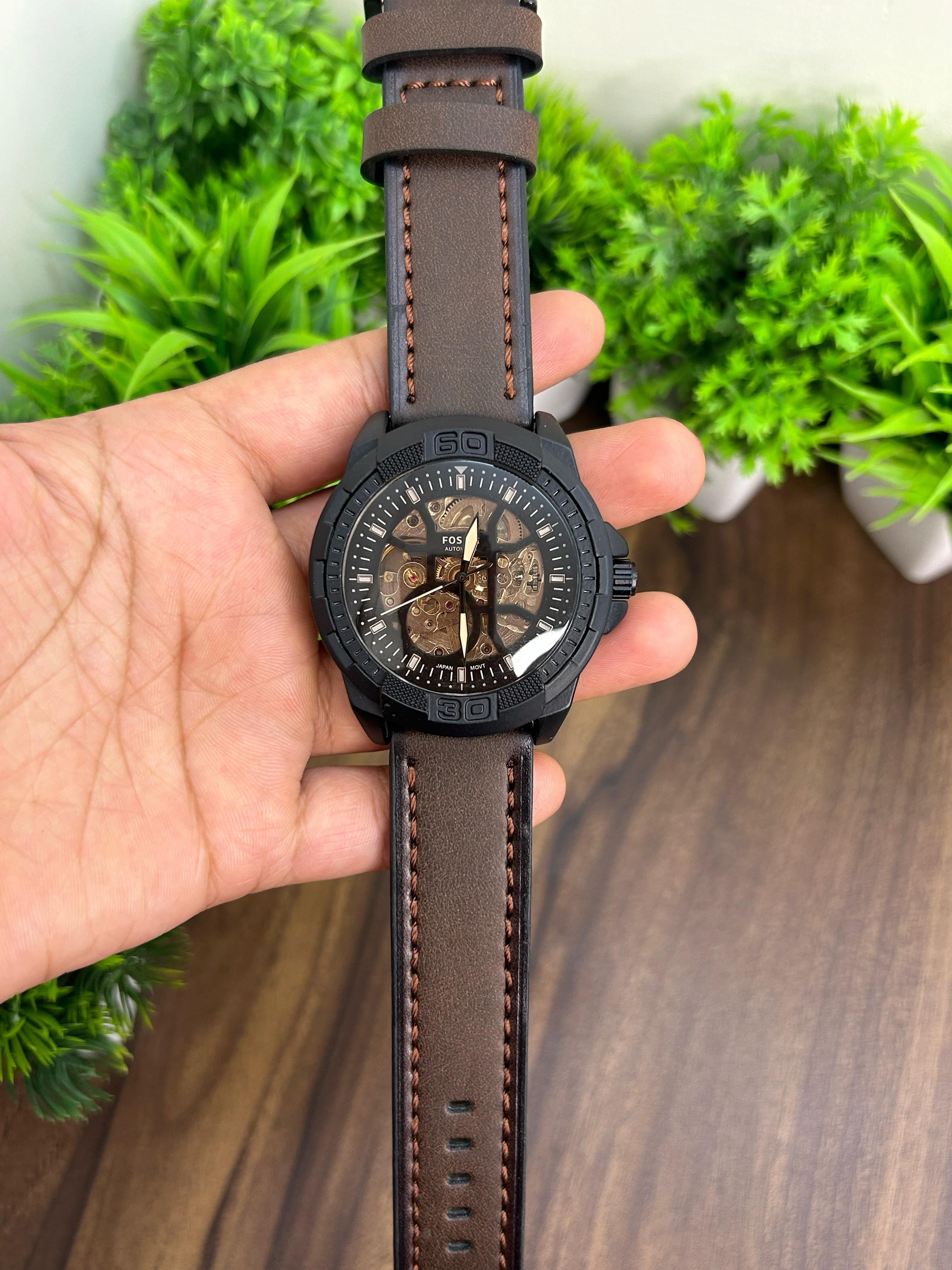 FOSSIL SKELETON DIAL AUTOMATIC 38024