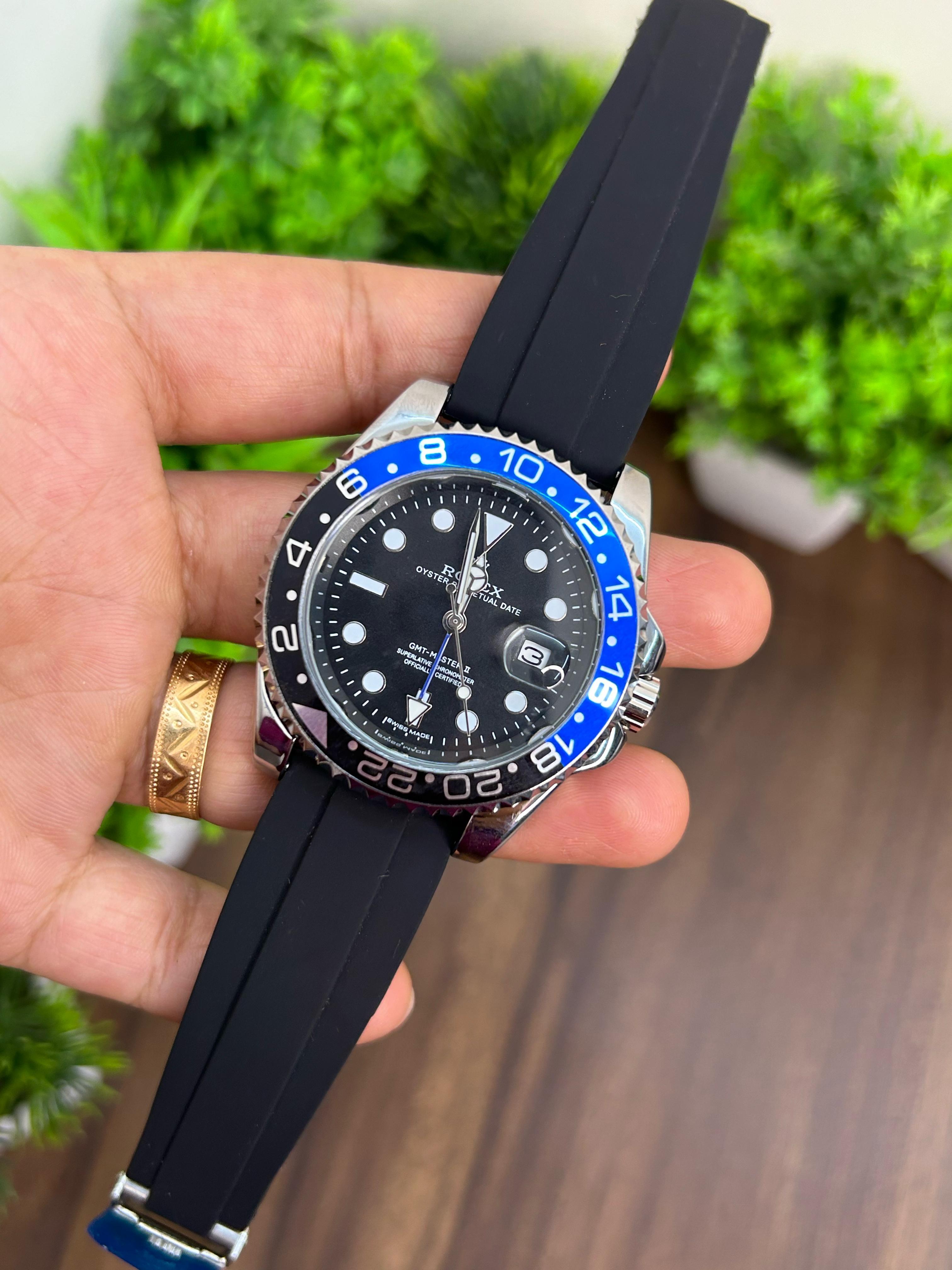 ROLEX BLACK FIBER. DUAL COLOUR BEZEL