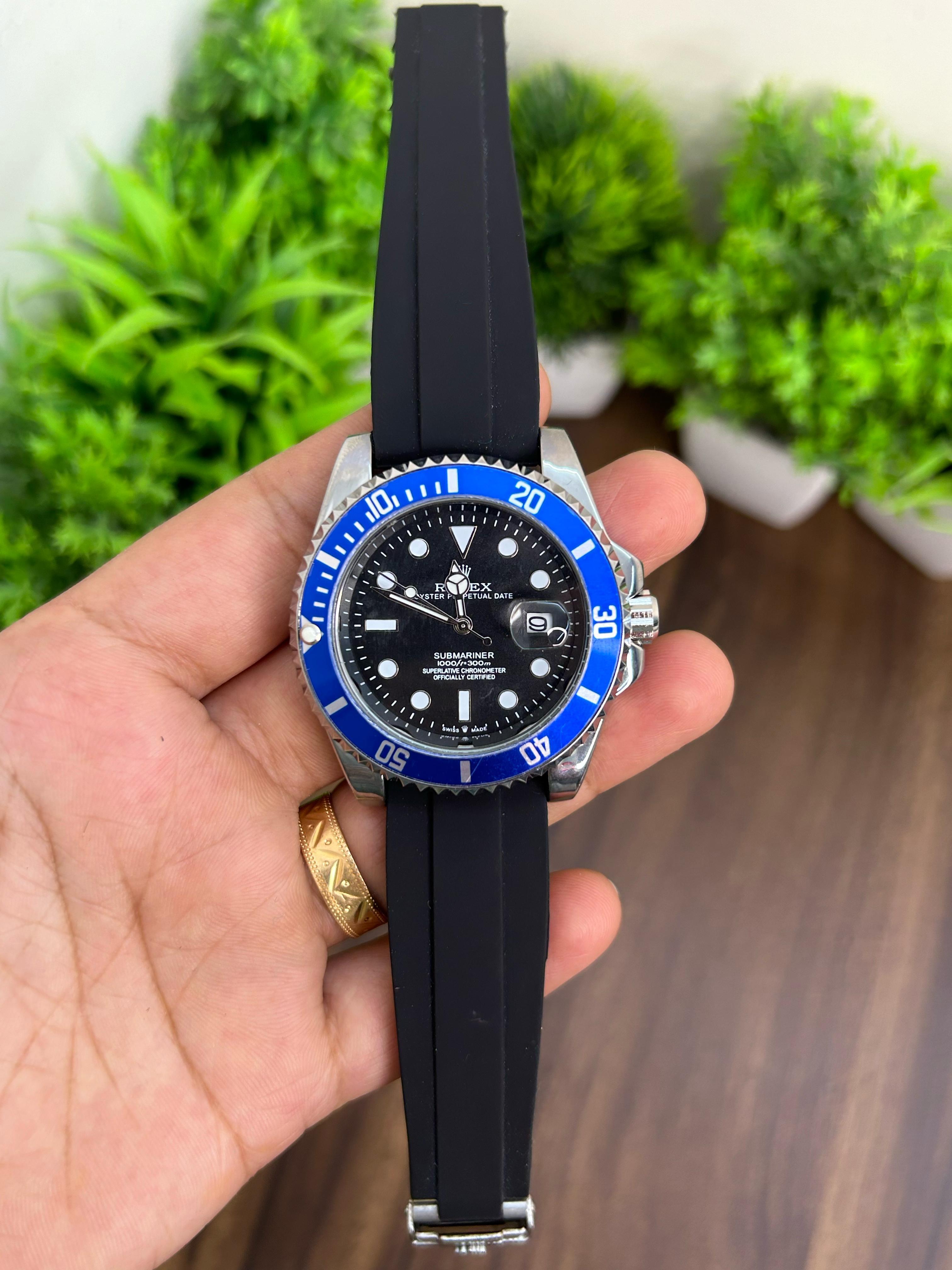 ROLEX BLACK FIBER QUARTZ