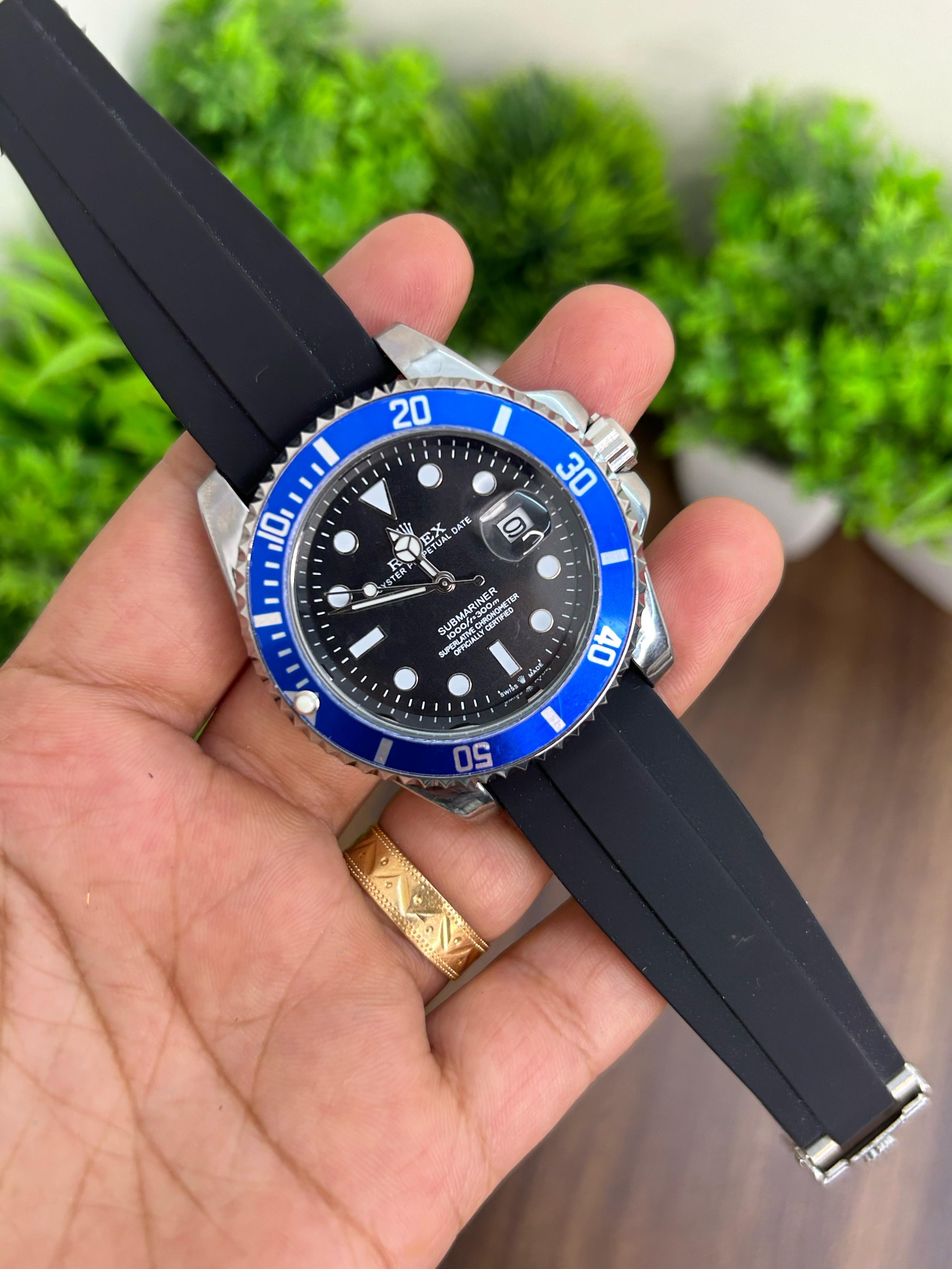 ROLEX BLACK FIBER QUARTZ