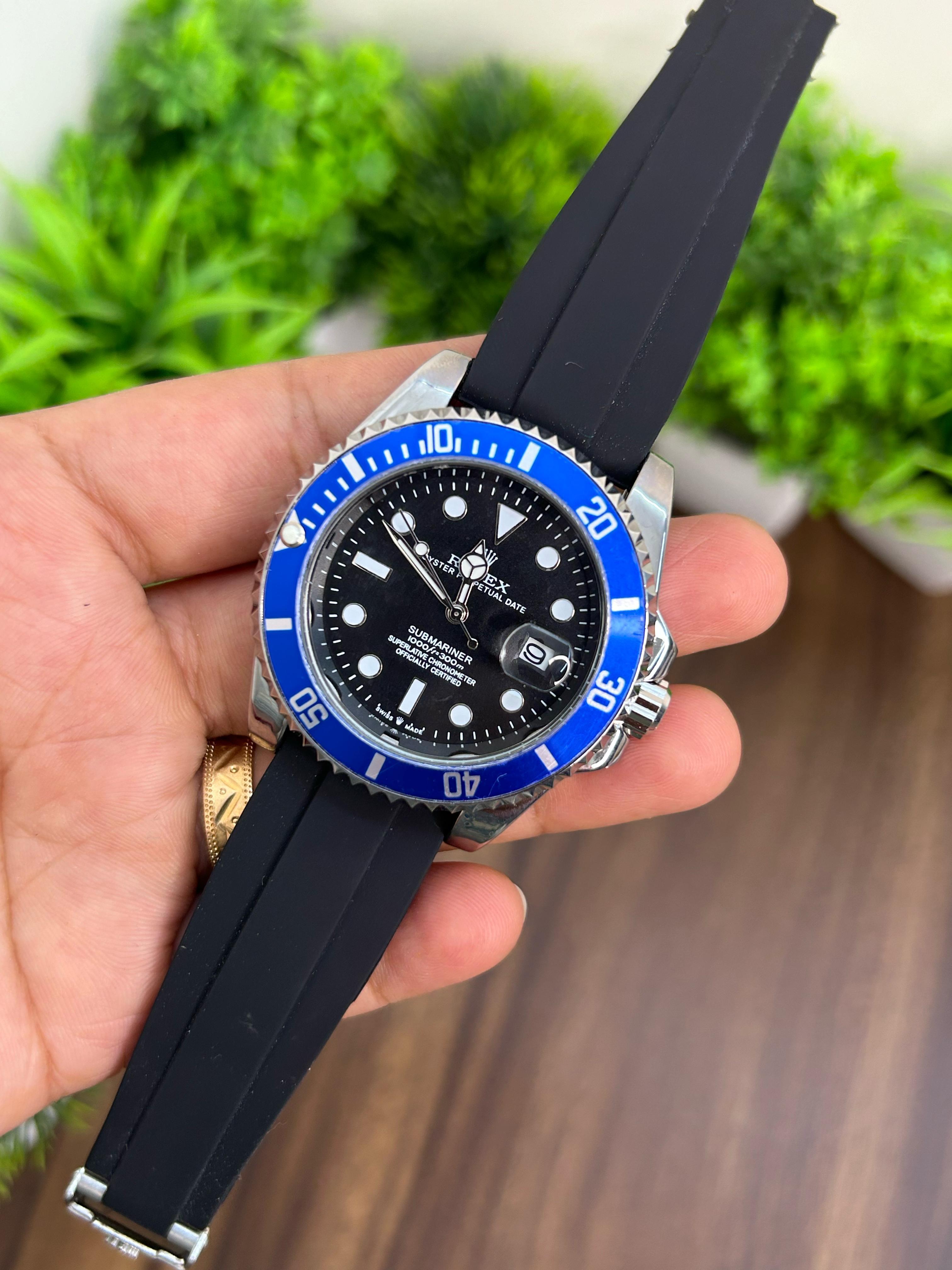 ROLEX BLACK FIBER QUARTZ