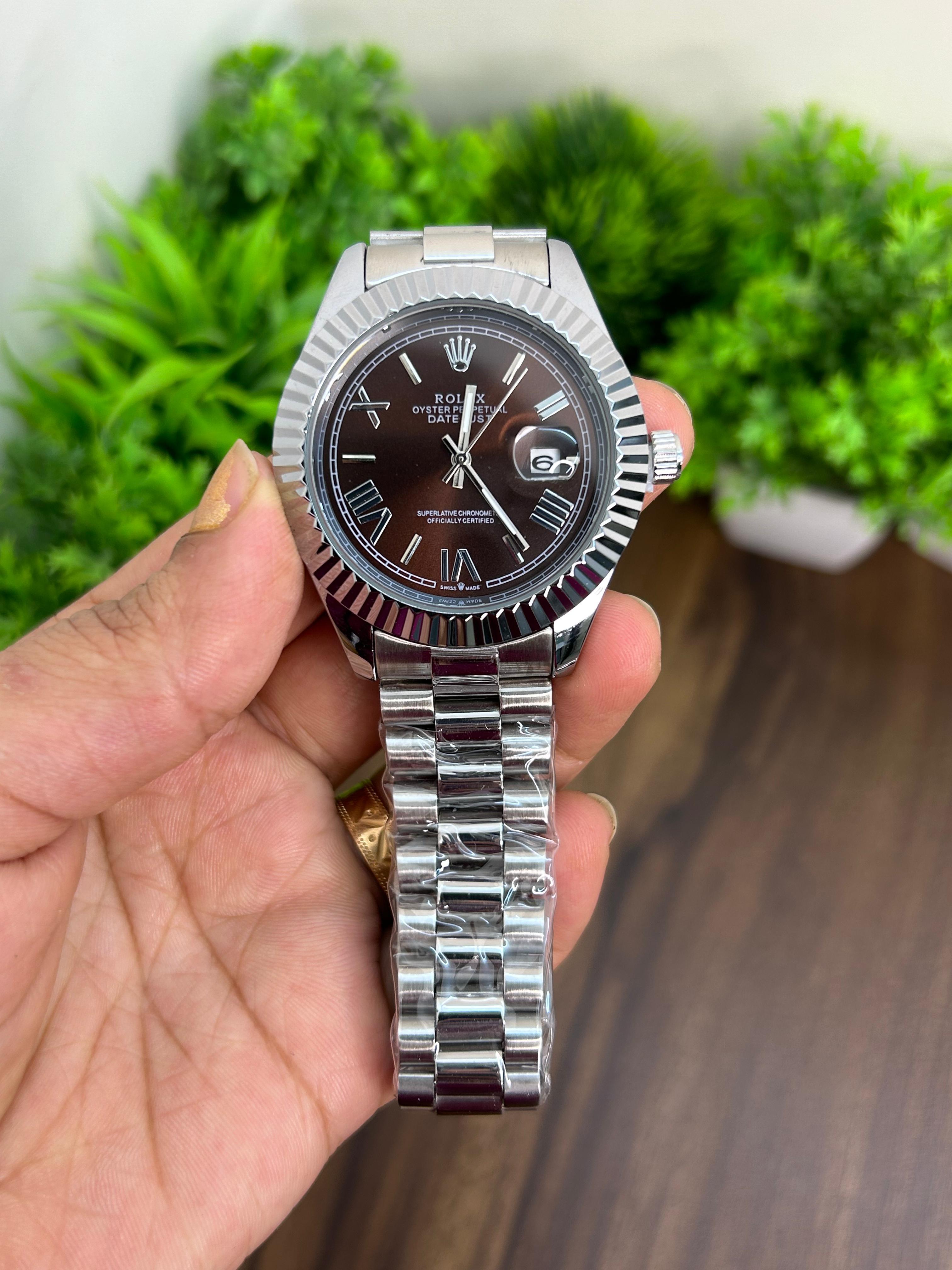 Rolex Datejust Style Premium Men's Watch