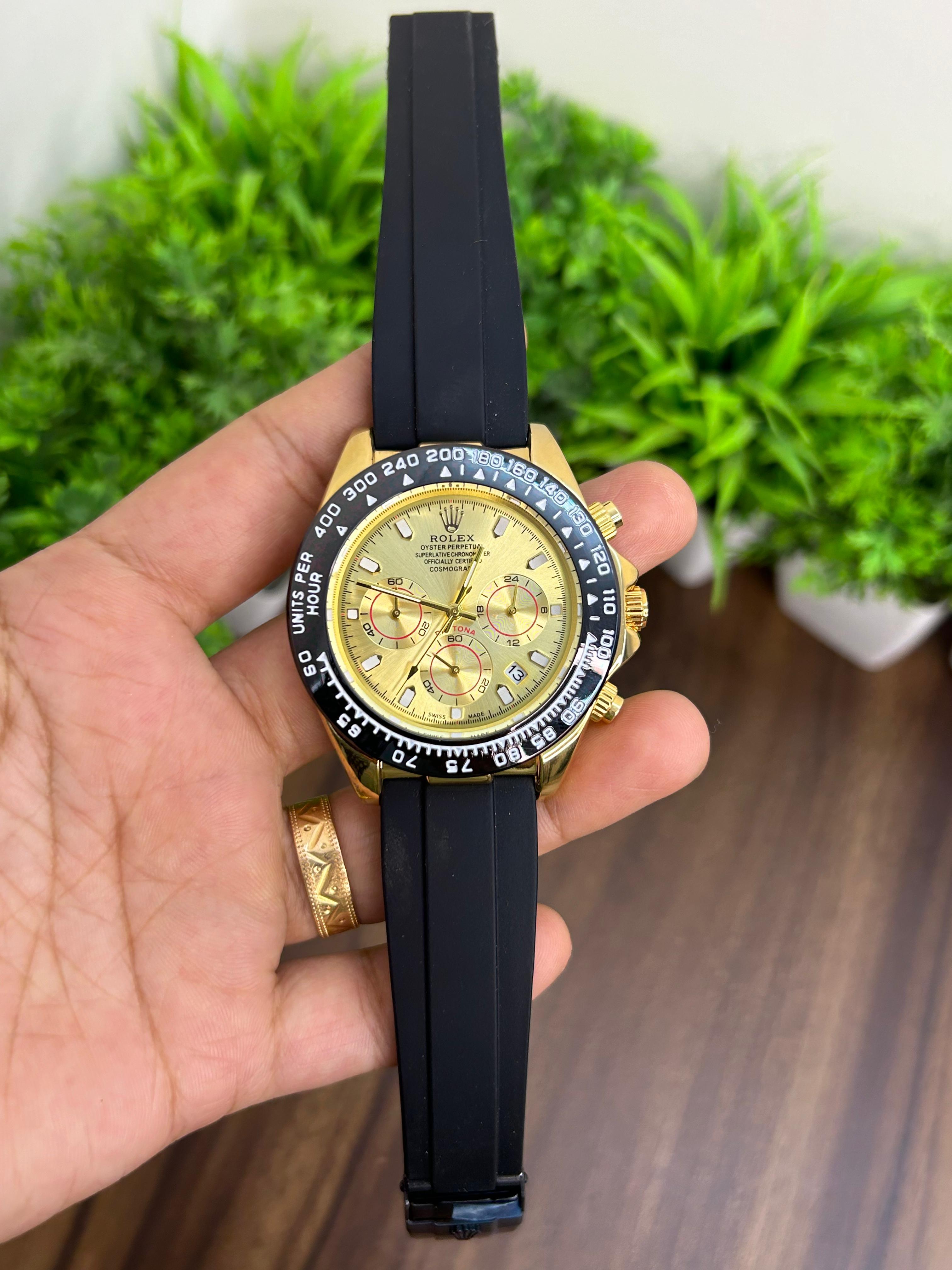 ROLEX DAYTONA GOLD BLACK