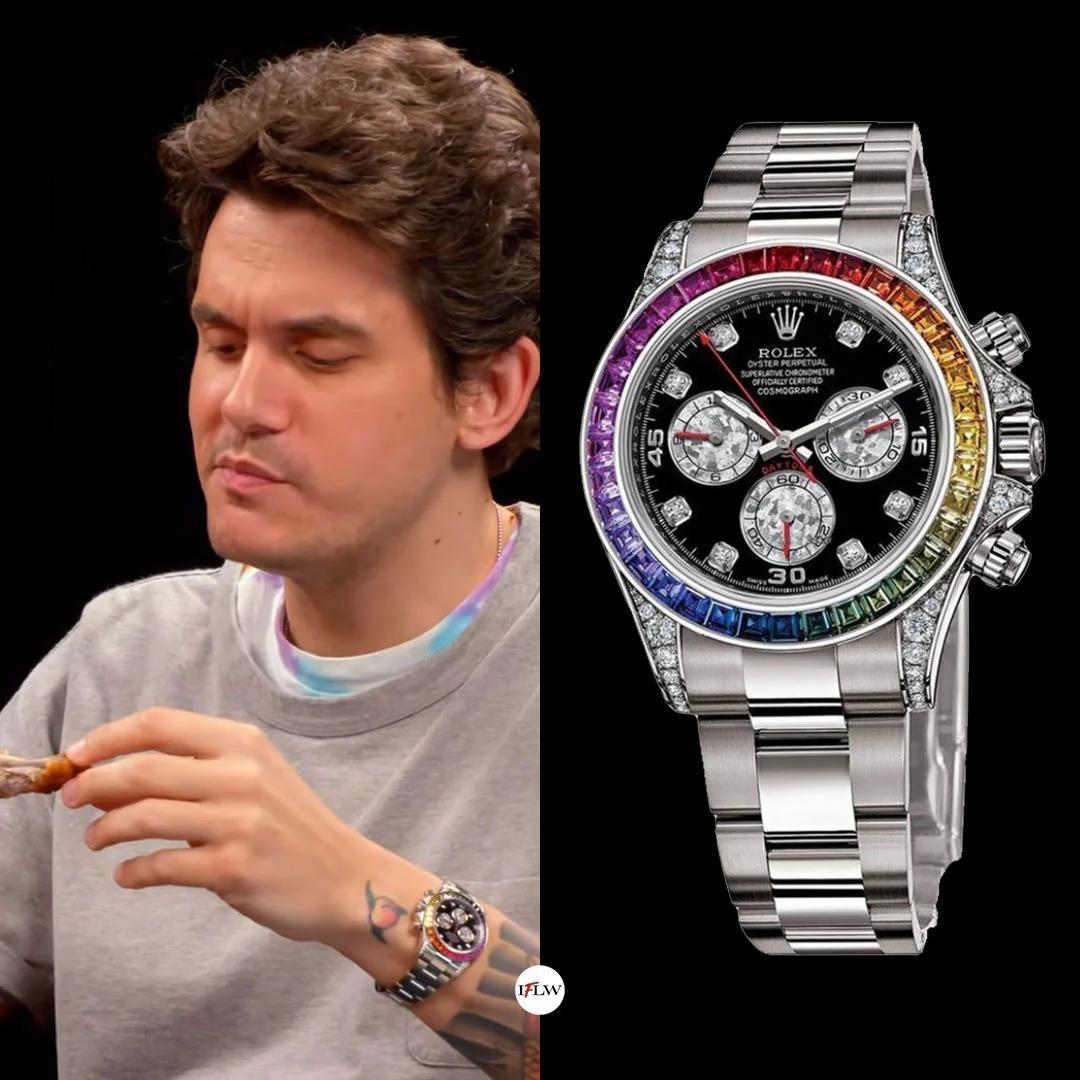 ROLEX DAYTONA SILVER RAINBOW